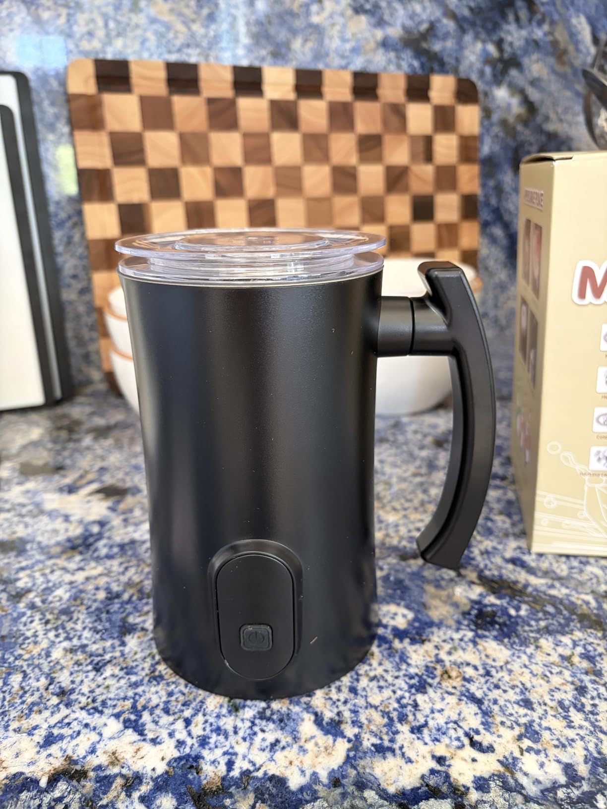 Electric Milk Frother, 4 in 1 Milk Steamer,11.8oz/350ml Automatic Warm and Cold Foam Maker for Coffee,Latte, Cappuccino, Macchiato, Hot Chocolate customer photo 2