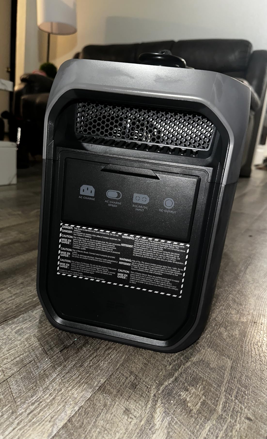 EF ECOFLOW DELTA 3 Max Portable Power Station, 2048Wh LFP Battery, 2400W | 3400W X-Boost Output, Ultra-Fast 0-80% Charging in 1.13 Hr, Home Backup & RV Camping, Solar Generator (Solar Panel Optional) customer photo 1