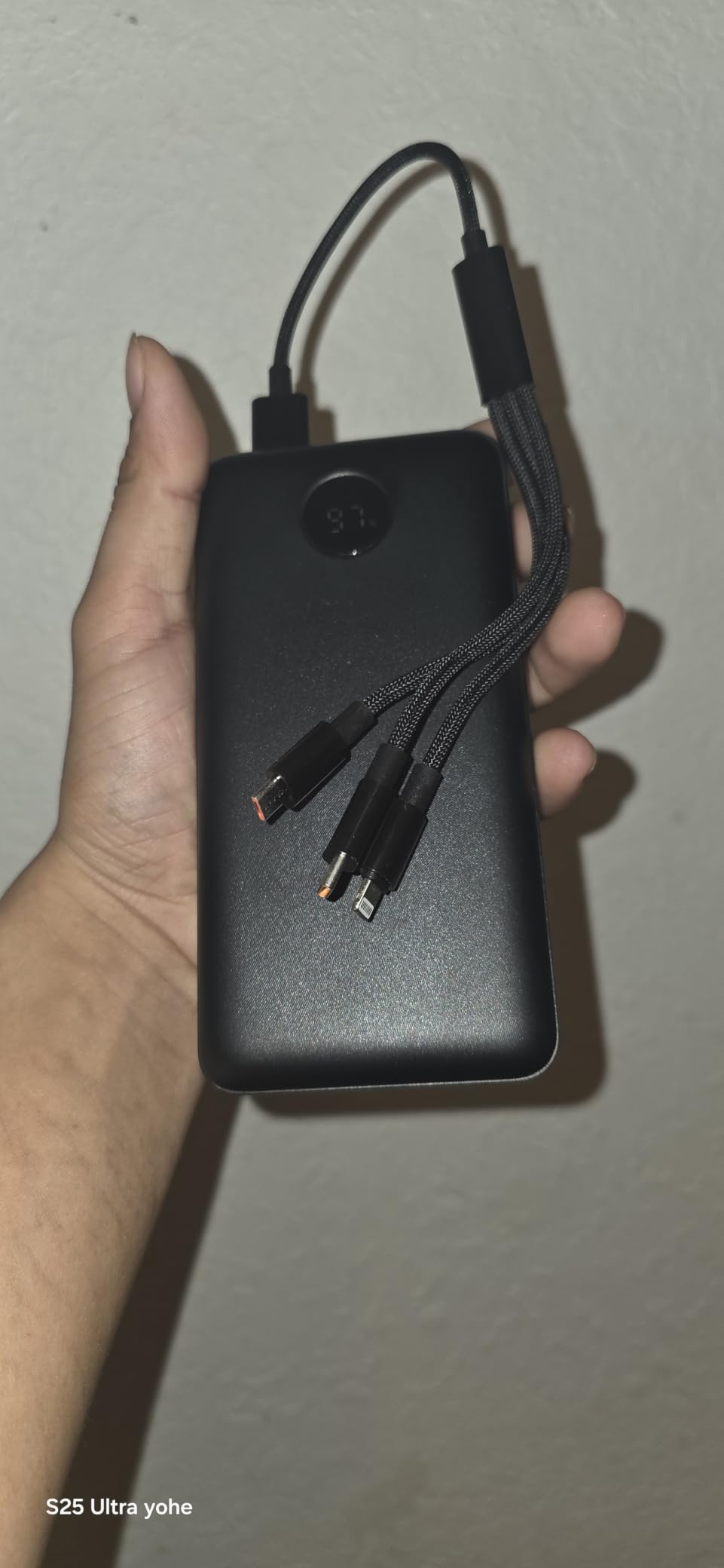ZZI Portable Charger Power Bank 60000mAh, 22.5W PD Fast-Charge Battery Pack | Charge 5 Devices, 3-Ports & 3 in 1 Cable, 60% in 30min, 10 times for iPhone, Fit All Cell Phone/Tablets,Camping/Travel/Outage customer photo 2