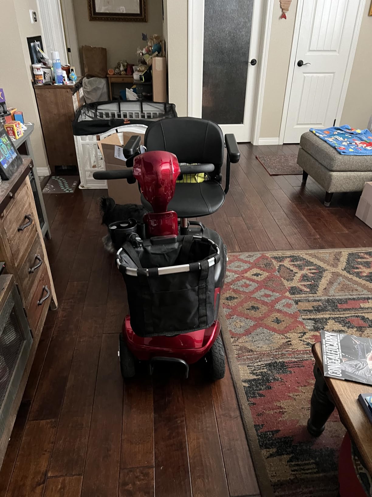 Lightweight Mobility Scooter for Adult&Seniors,330Lbs Capacity, 46Lbs customer photo 2