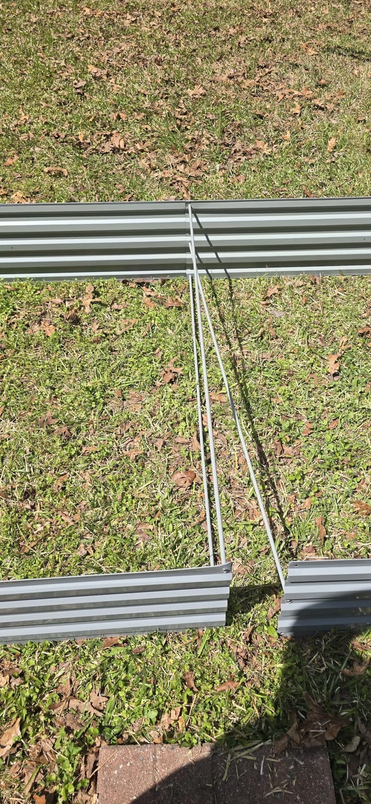 Foxlang 12x4x1.5ft Galvanized Raised Garden Bed,Outdoor Planter Box Metal Patio Kit Planting Bed for Vegetables Flowers Herb,Black customer photo 1