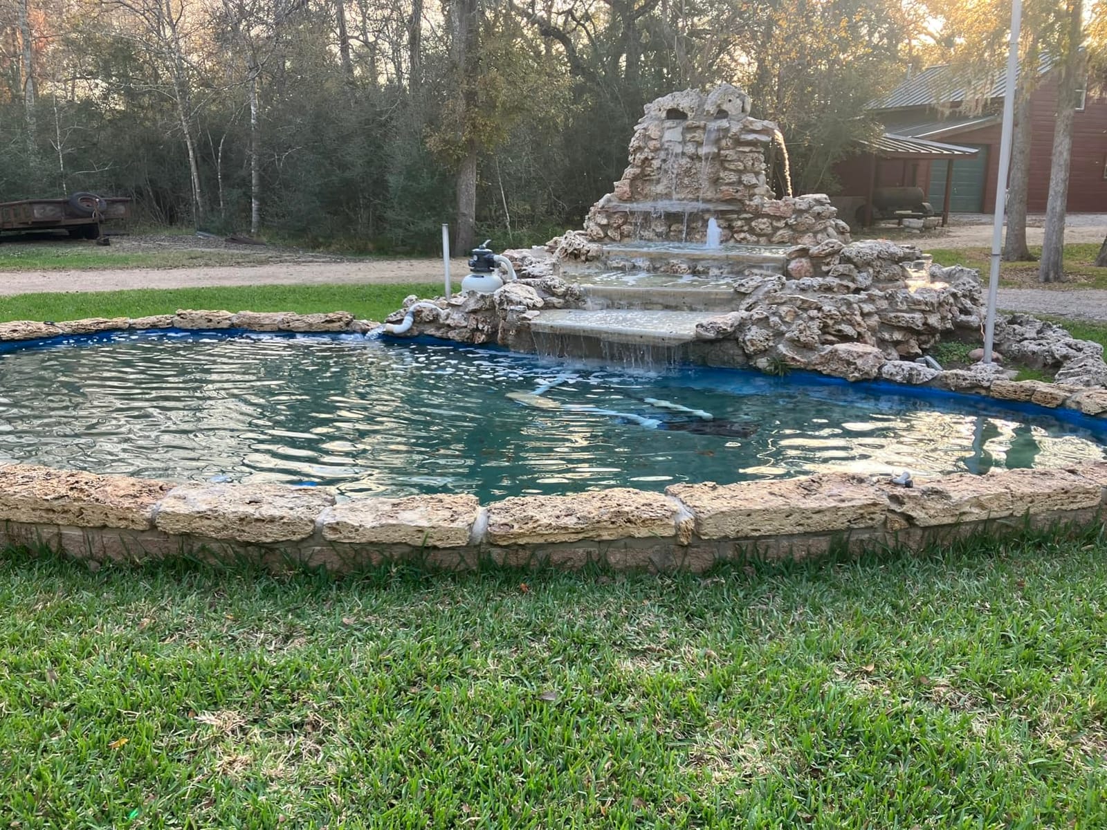 AQUASTRONG 16in Sand Filter Pump for Above Ground Pool, 3/4 HP Pool Pumps Above Ground 3800 GPH for Pools up to 16000 GAL, Sand Pool Filter with 6-Way Valve, Improved Circulation and Filtration customer photo 1