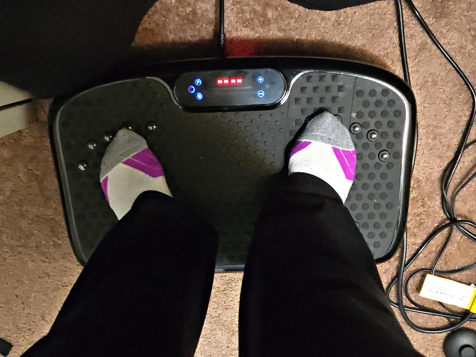SoftGym Vibration Plate Exercise Machine for Lymphatic Drainage & Fitness customer photo 2