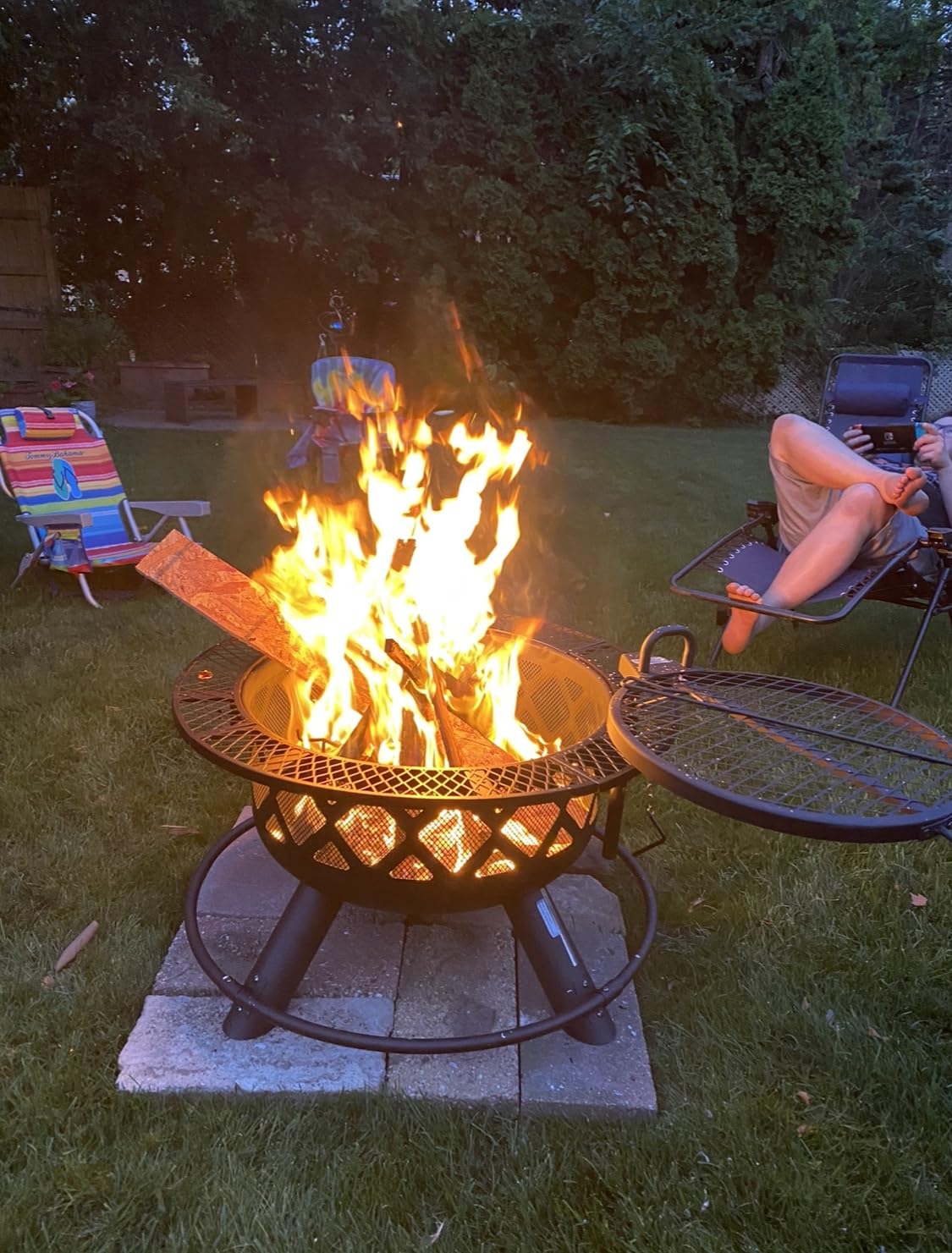 Bali Outdoors Fire Pit with Poker customer photo 1