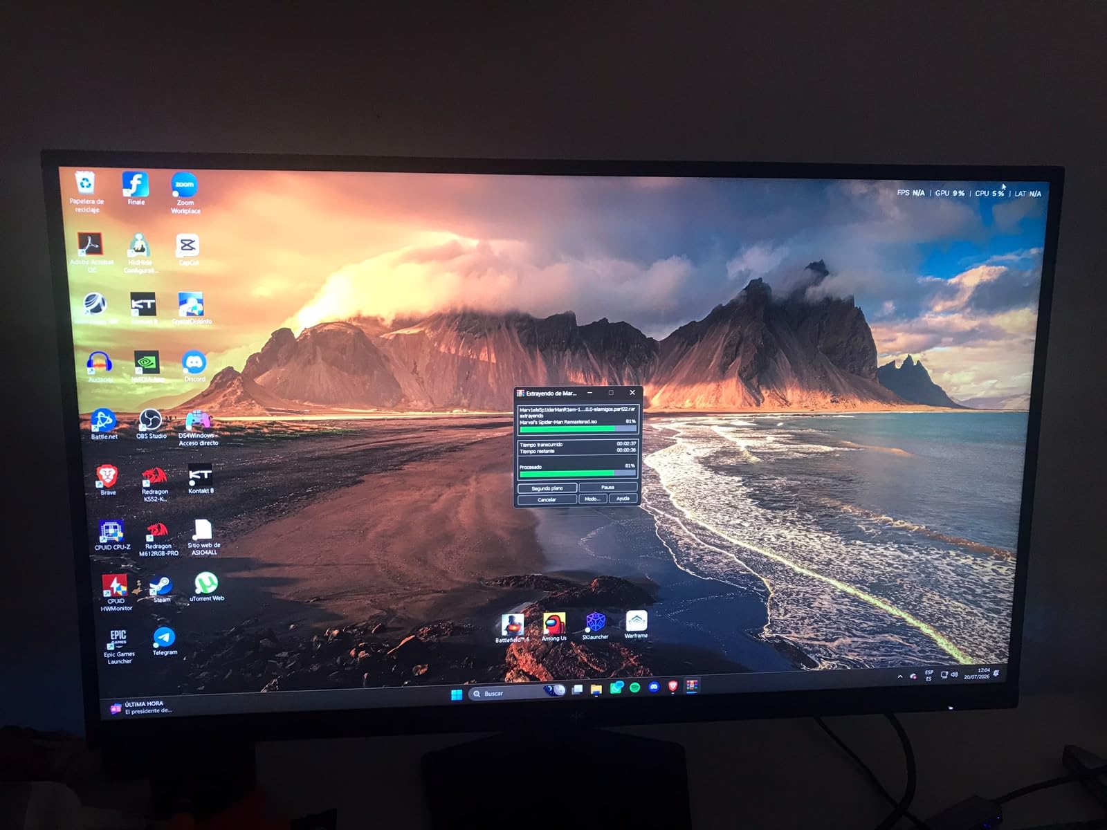 KTC 27 Inch 240Hz Gaming Monitor, 1080P Computer Monitor Fast IPS, H27F7 customer photo 2