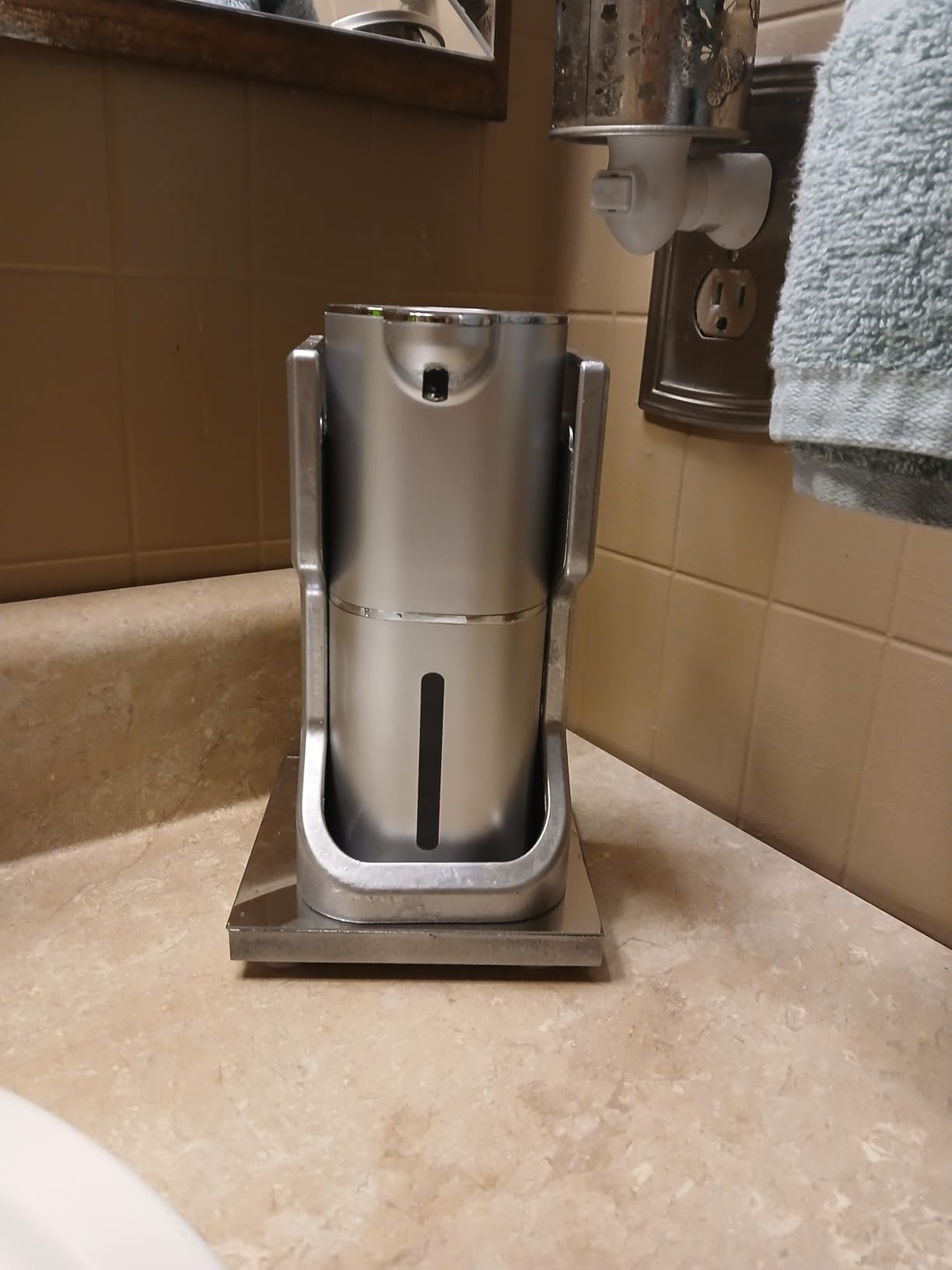 Automatic Foaming Soap Dispenser Digital Display, 6-Level Foam Adjustable customer photo 1