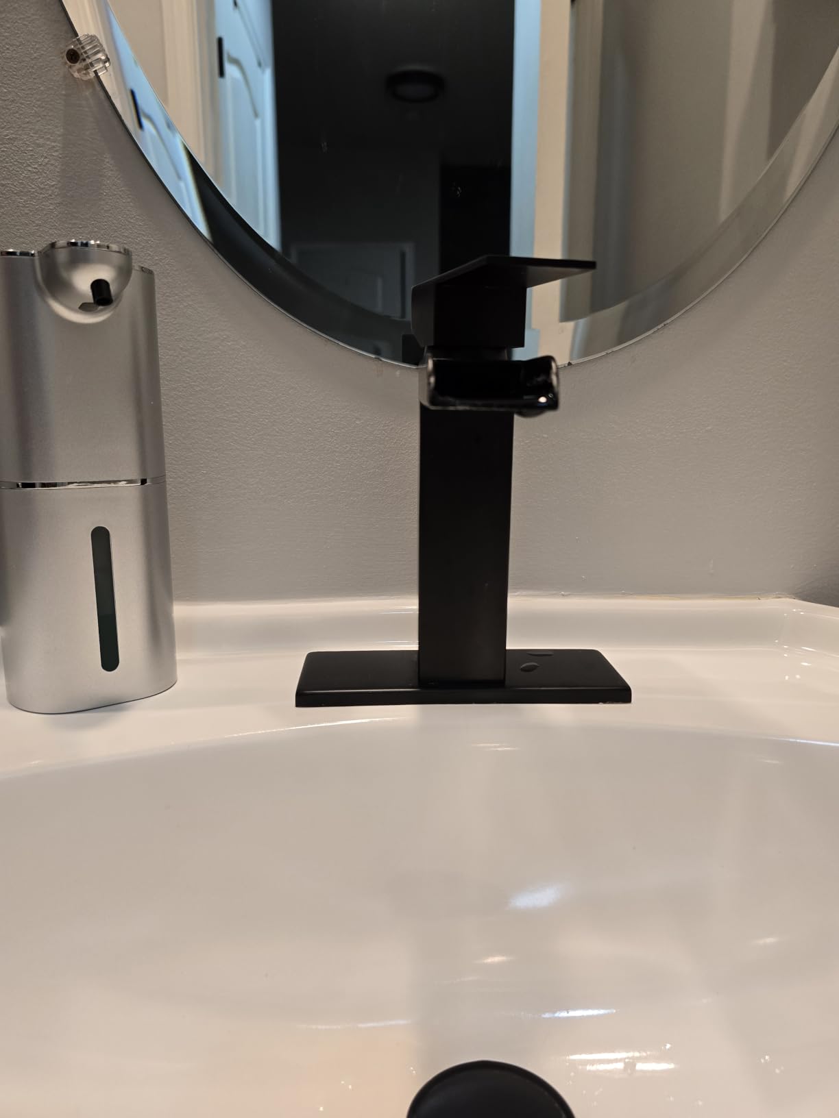 Automatic Foaming Soap Dispenser Digital Display, 6-Level Foam Adjustable customer photo 2