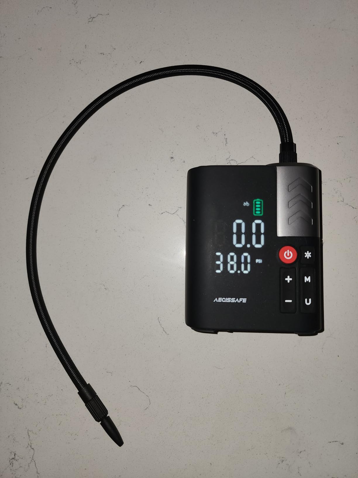 Tire Inflator Portable Air Compressor, 35s Faster Air Pump with APP, 160PSI 48LPM 10400mAh Electric Tire Pump, 45W Charging, Cordless Tire Inflator for Car SUV Truck Pickup RV customer photo 1