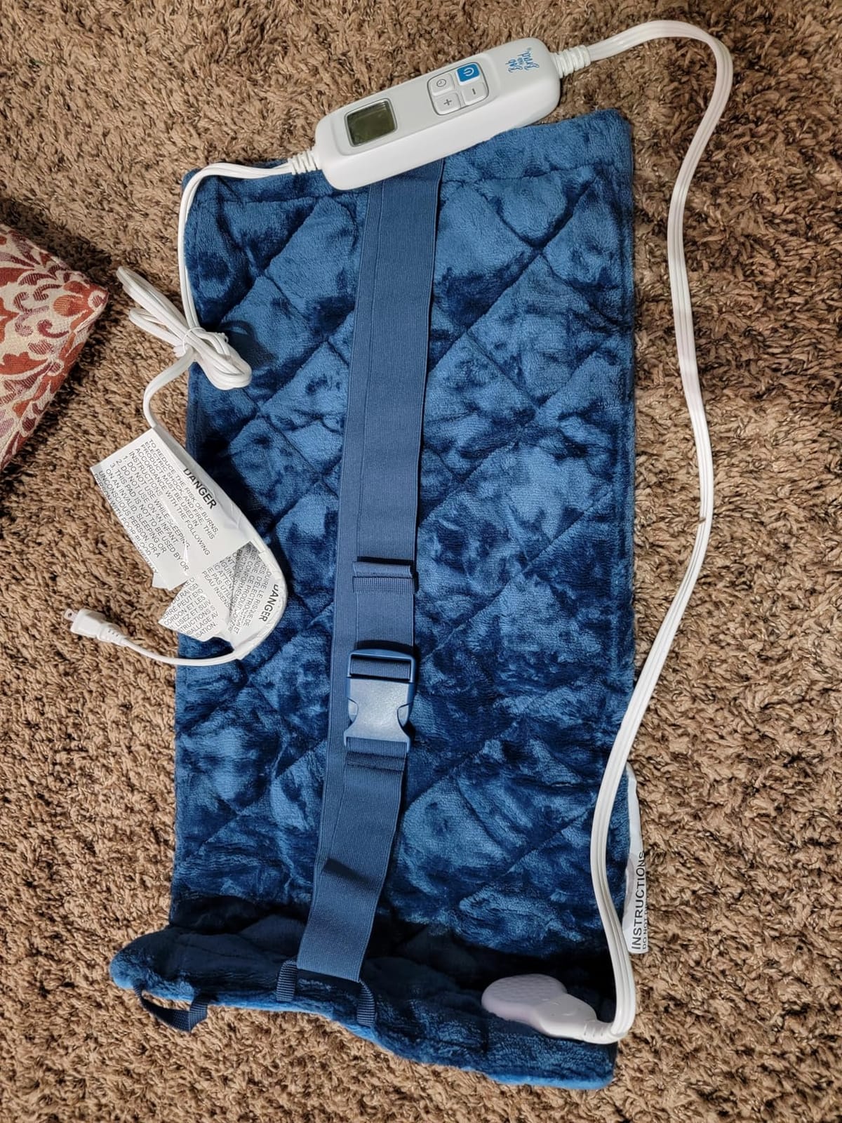 BOB AND BRAD TheraHeat Far Infrared Weighted Heating Pad for Back, Shoulder customer photo 1