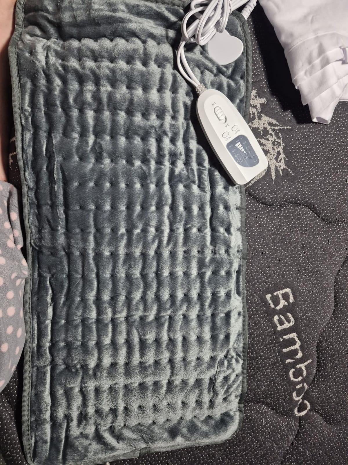 Electric Heating pad with 6 Heat Settings, Auto Shut Off, Dry Electric Heating for Back Neck Knee Arms Legs Shoulder Heat Pads for Christmas Birthday Father Mother's Day 24