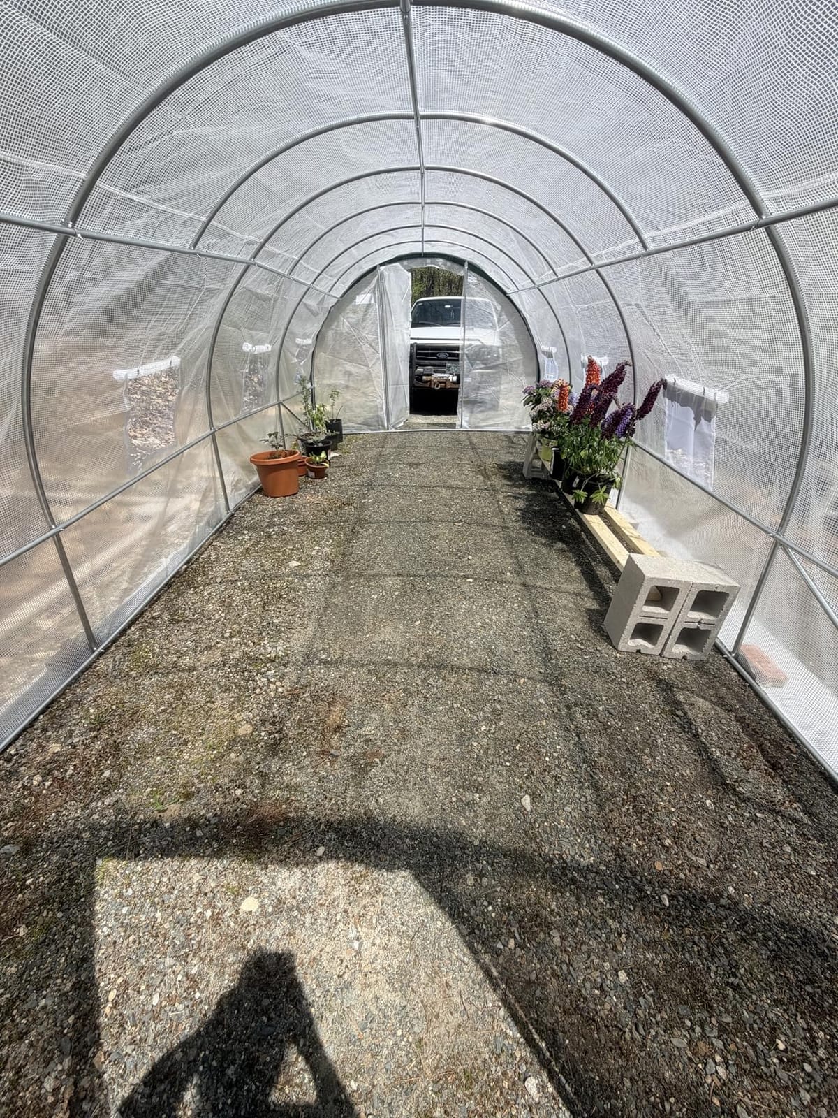 Quictent 25x10x6.6FT Tunnel Greenhouse for Outdoors with 2 Hinged Doors customer photo 2