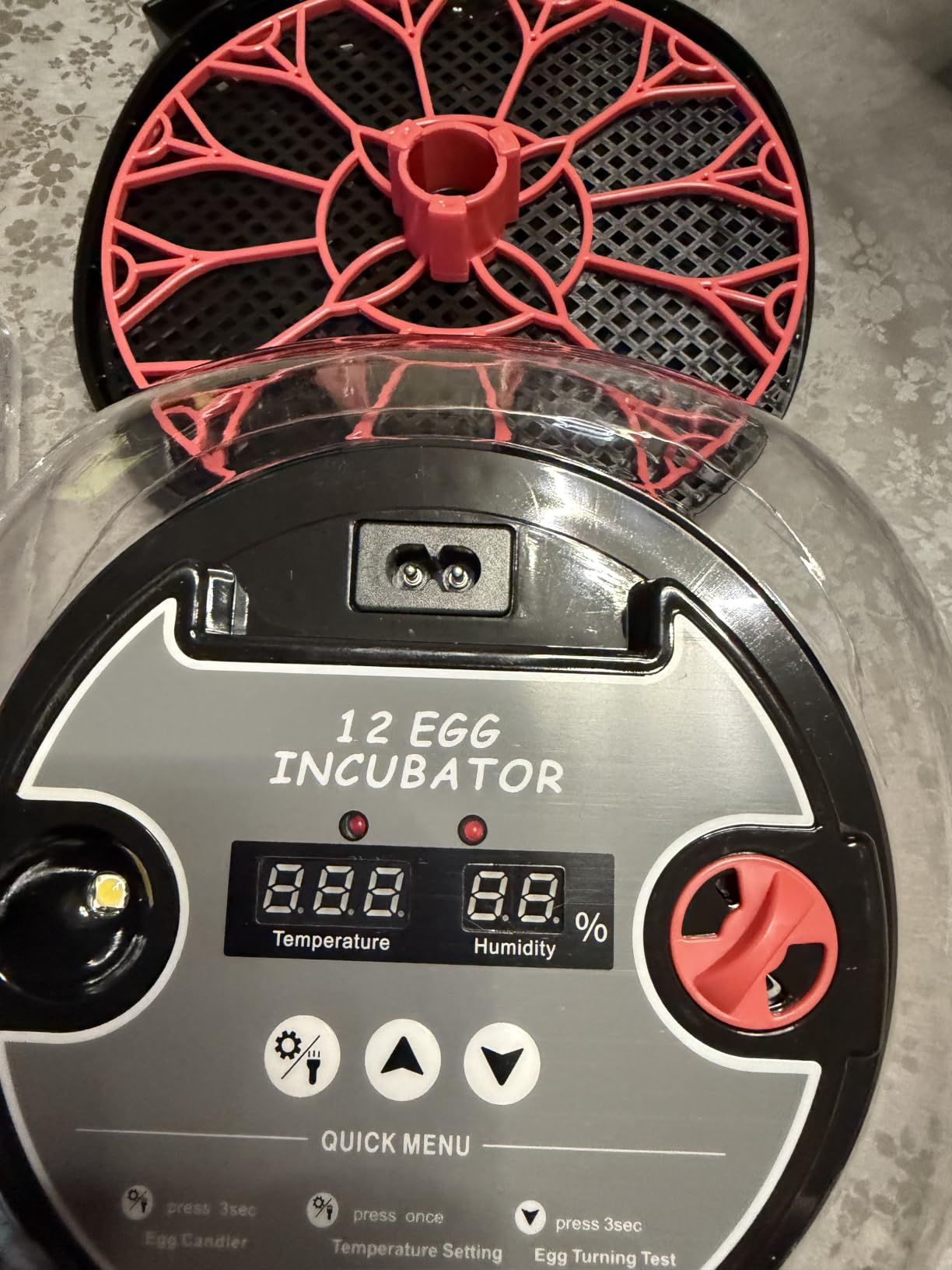 Egg Incubator for Hatching Eggs, 12 Egg Capacity, One-Touch Smart Hatching customer photo 1