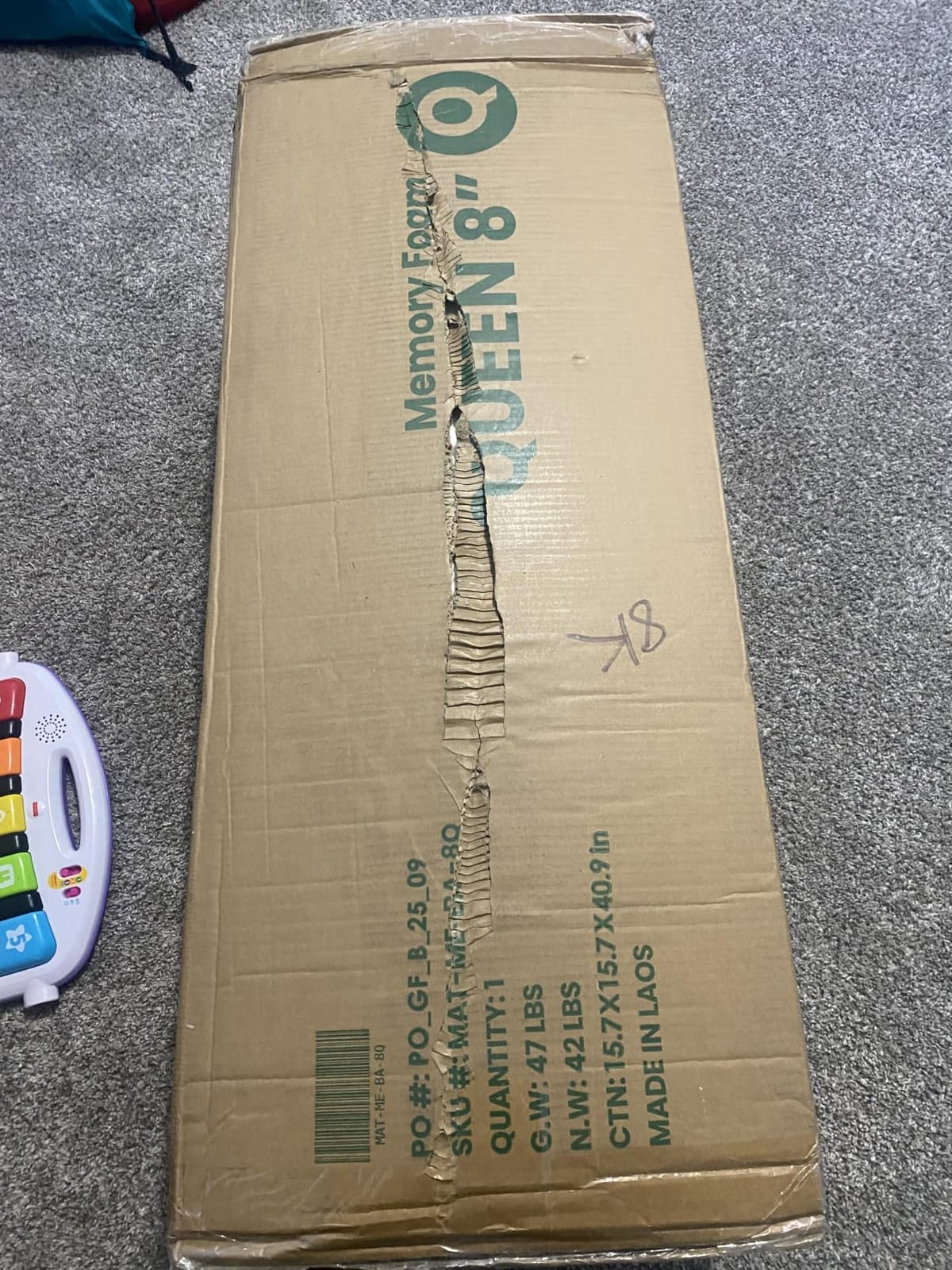 Neo Sleep Queen 12 Inch Hybrid Pocket Spring Mattress, Motion Isolation customer photo 2
