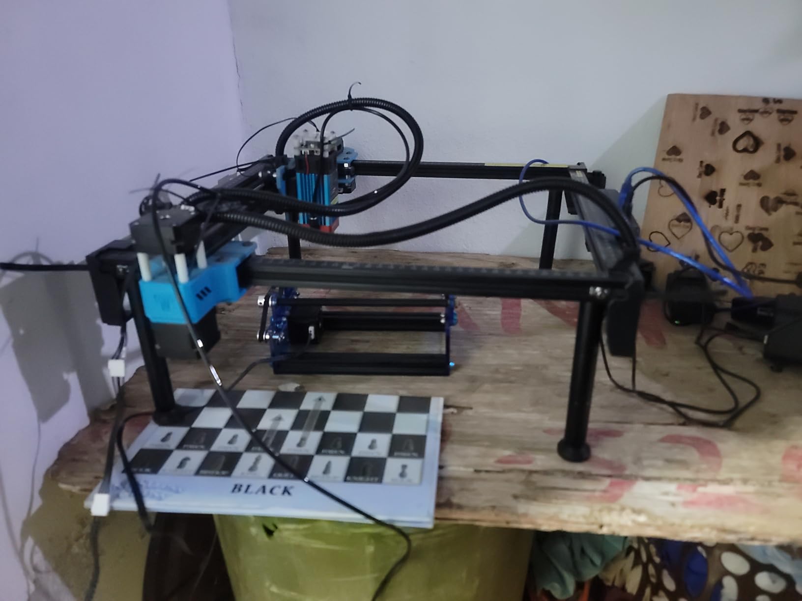 Twotrees TTS-55 Pro Laser Engraver 5500mW Laser Engraving Machine customer photo 1