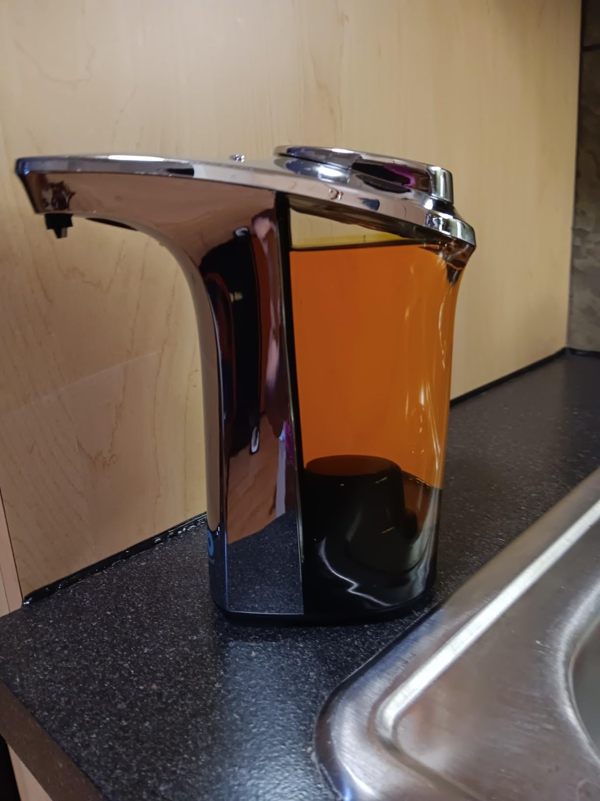 Everlasting Comfort Automatic Soap Dispenser - Touchless Wall Mounted No Drip Lotion, Hand Soap, Shower Gel, Dish Soaps Dispenser, 3 Level Output Motion Sensor for Bathroom & Kitchen Use (350ml/12 oz) customer photo 1