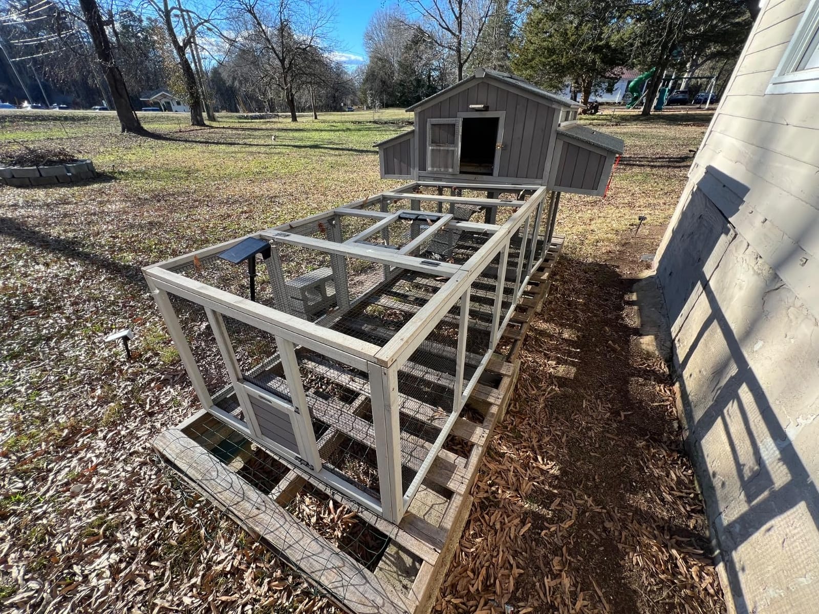 Aivituvin Extra Large Chicken Coop with Run for 6-10 Chickens, Weatherproof customer photo 2