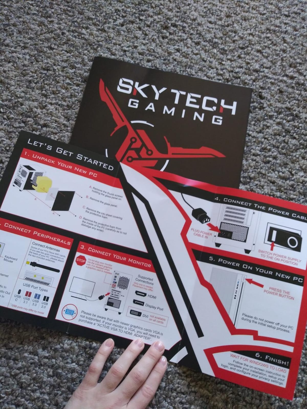 Skytech Gaming Azure 3 Gaming PC, Ryzen 7 7800X3D, RTX 5060 Ti 16GB customer photo 1