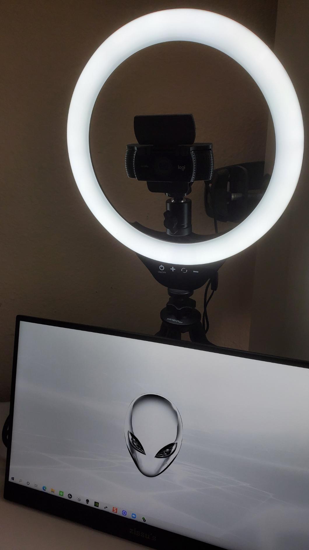 Torjim 12 Inch Video Light Kit for Creators | 30W High Brightness customer photo 2