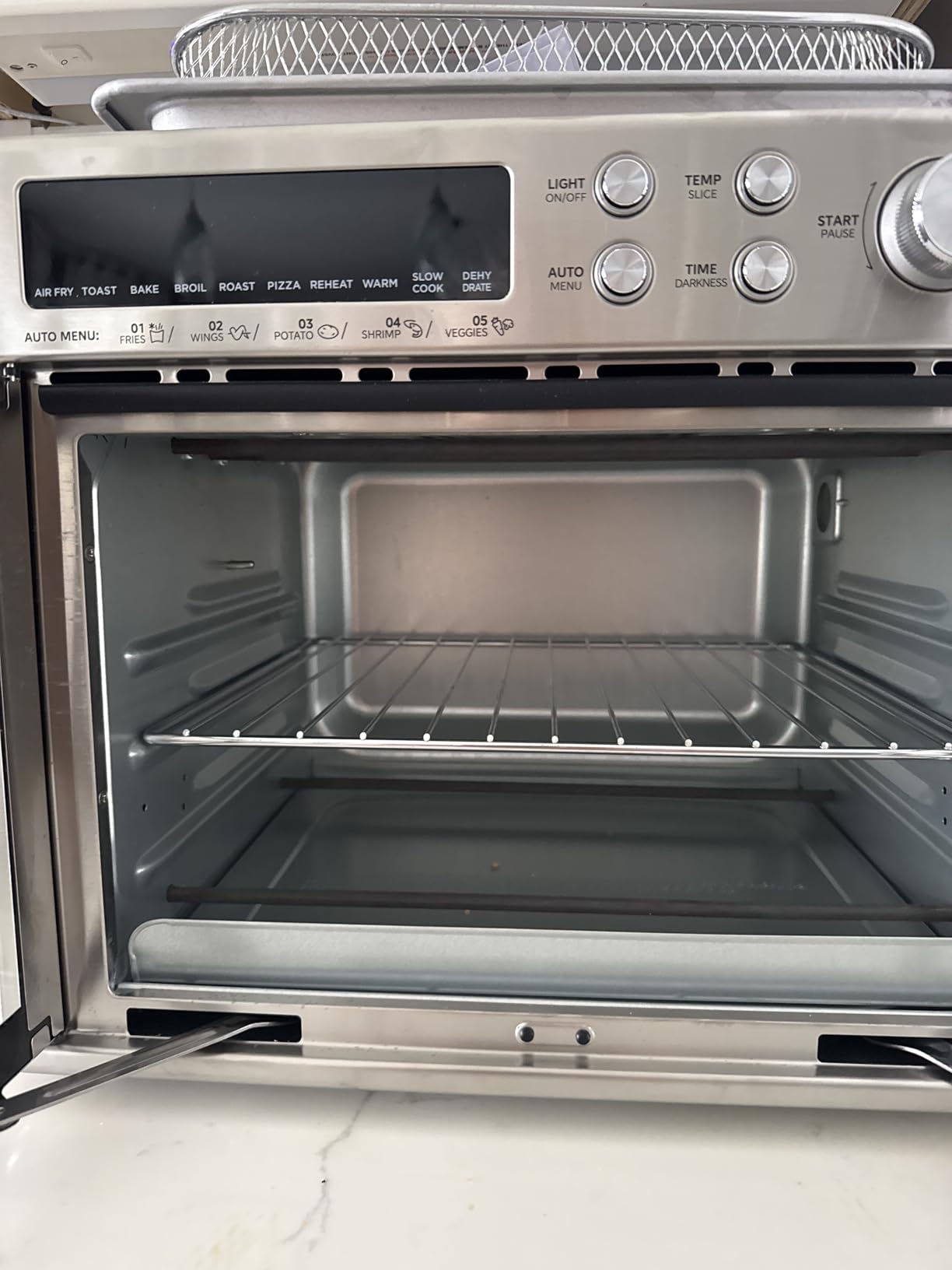 Midea Flexify Slim 8-in-1 French Door Toaster Oven Air Fryer Combo, 25QT | Compact Countertop Oven with Infrared SpeedHeat, Stainless Steel customer photo 2