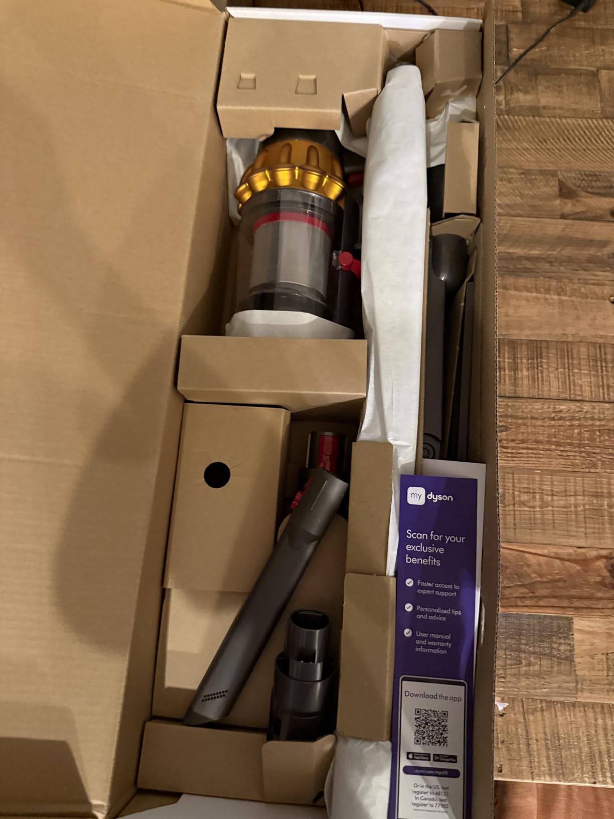 Dyson V15 Detect Origin Cordless Vacuum customer photo 1