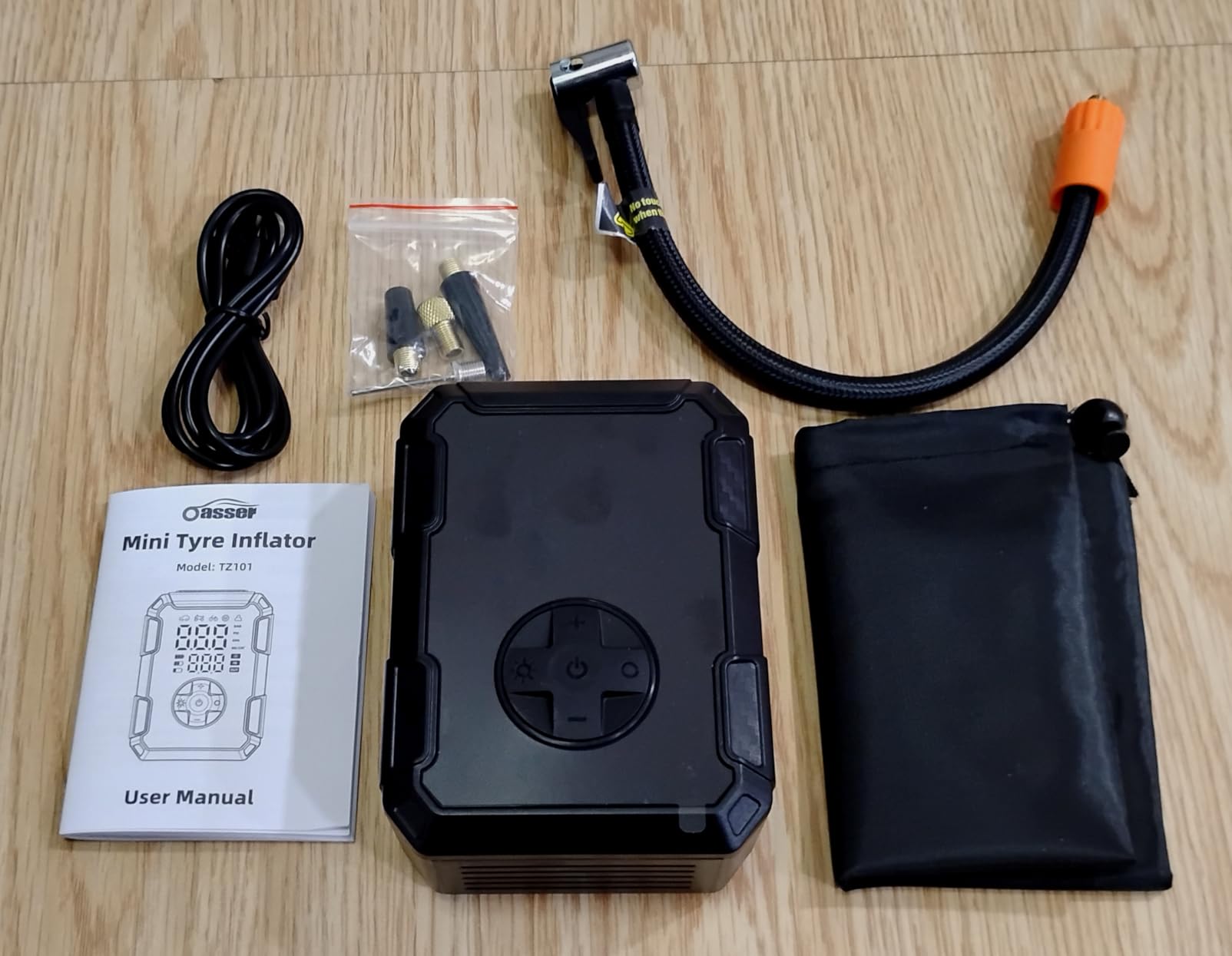 Oasser Cordless Tire Inflator Portable Air Compressor Air Pump for Car Tire customer photo 1