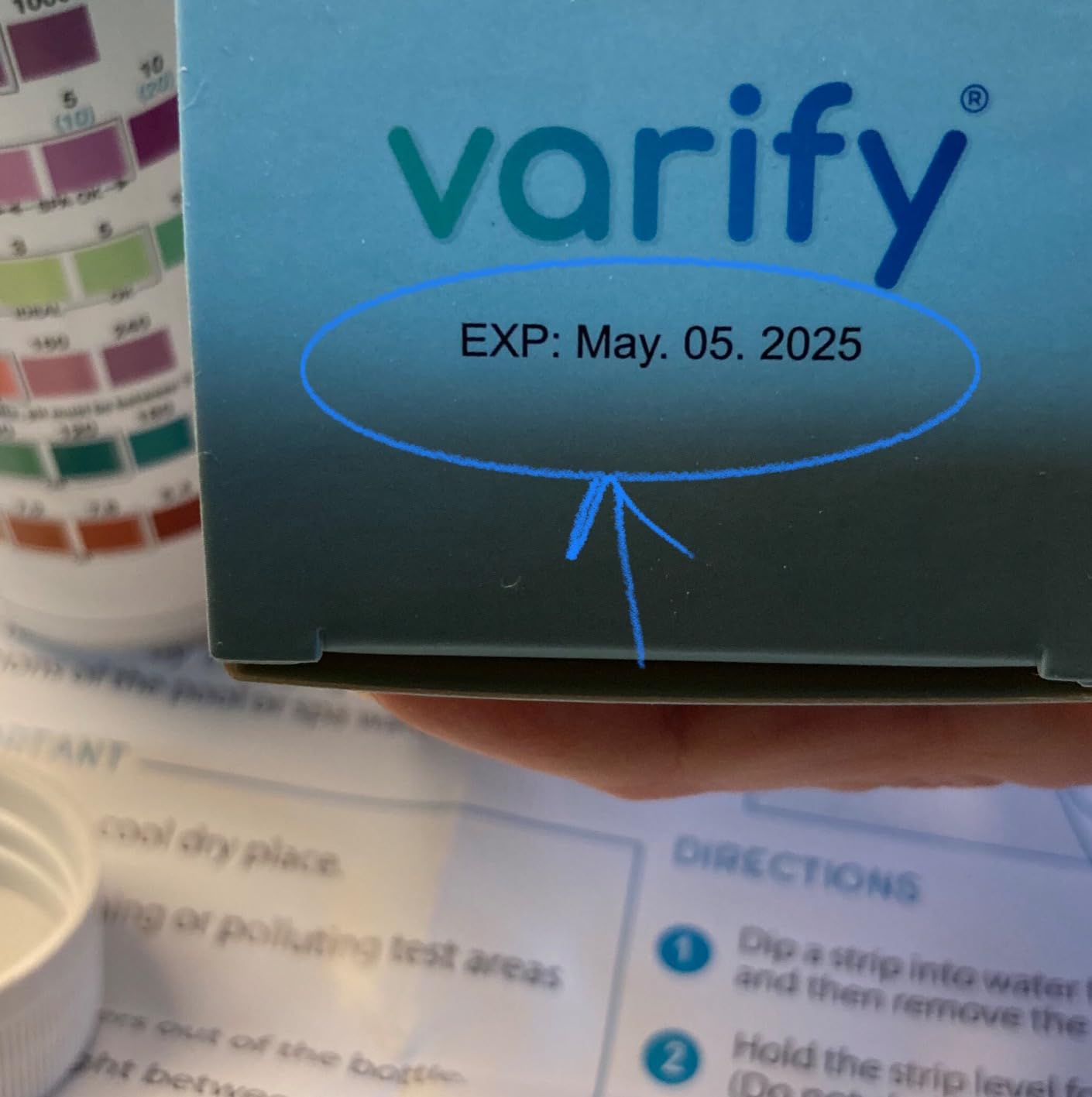 Varify 7in1 Pool Test Strips 150 Hot Tub Test Strips and Spa Test Strips customer photo 2