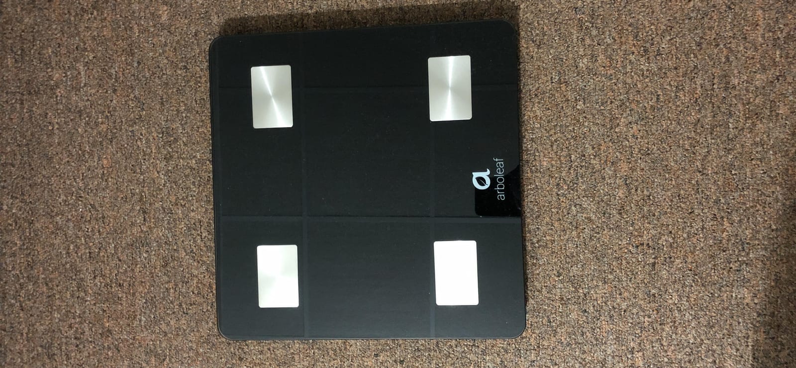Arboleaf 8-Electrode Body Composition Scale with Handle Display, Black customer photo 2