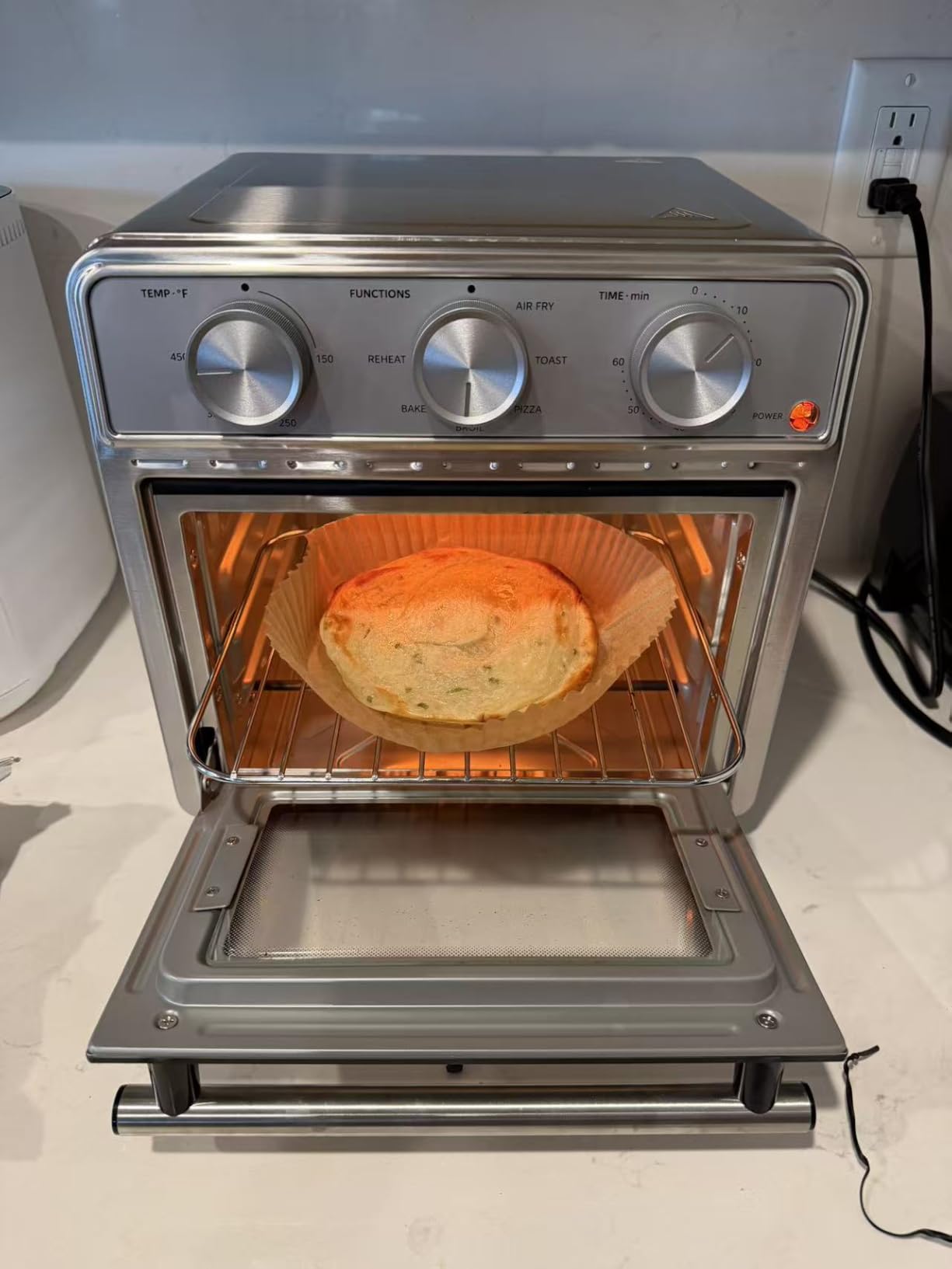 Midea Neo Air Fryer Toaster Oven Combo, 12.7 Quarts, Stainless Steel | with Air Fry, Toast, Pizza, Broil, Bake, and Reheat Functions customer photo 1