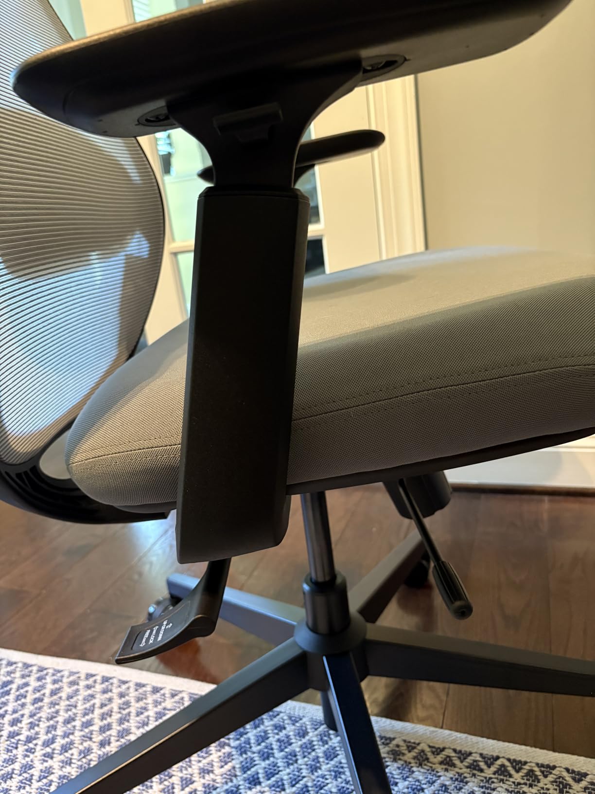 ProtoArc EC200 Ergonomic Office Chair with Adjustable Seat Depth | Lumbar Support, High-Back, Mesh Desk Chair, Home Office 8+ Long Hours Sitting, For Remote Workers & Programmers, Pure Black customer photo 2
