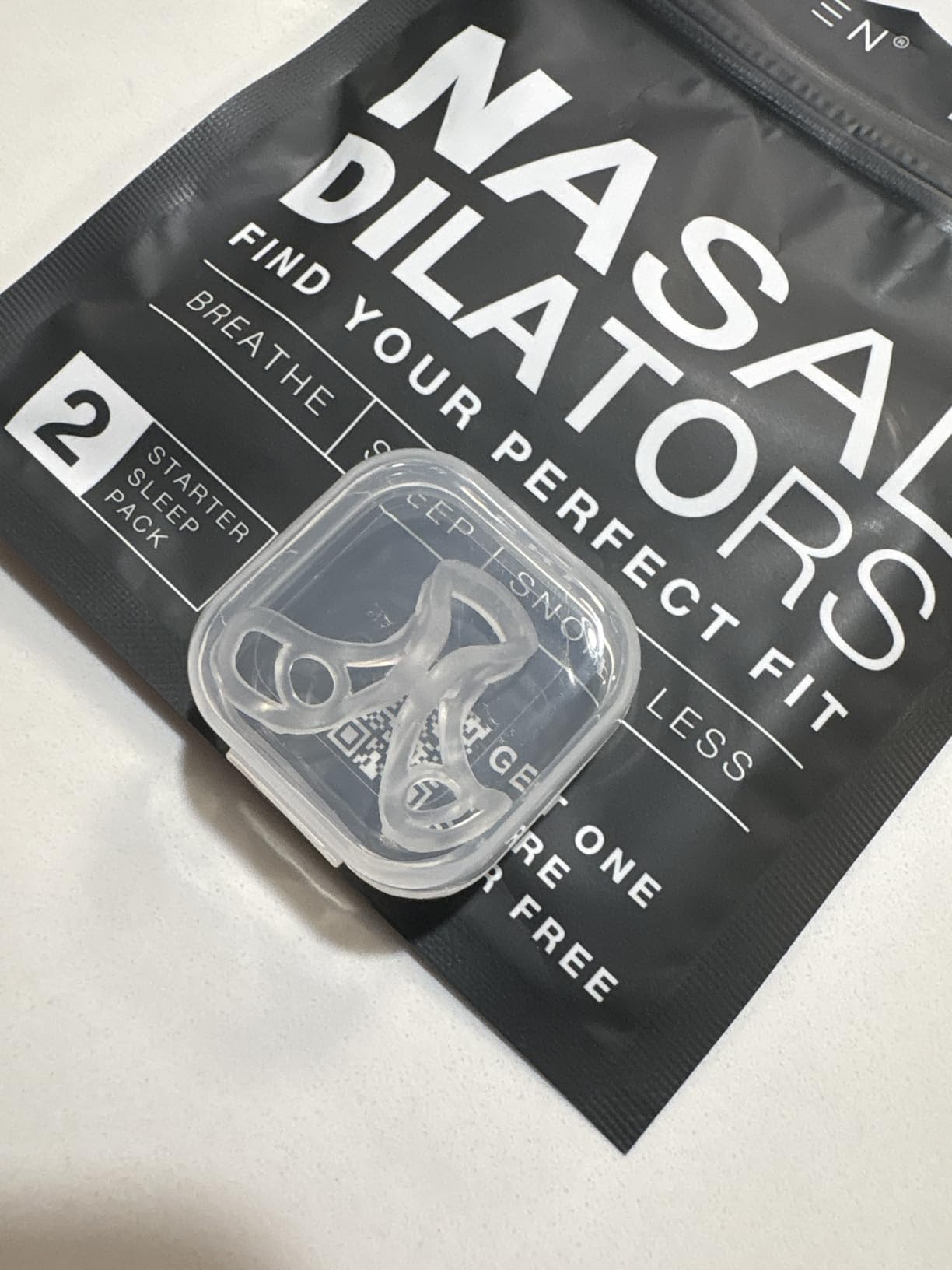 Nasal Dilators for Breathing Sleeping, Nostril Opener 2-Pack customer photo 1