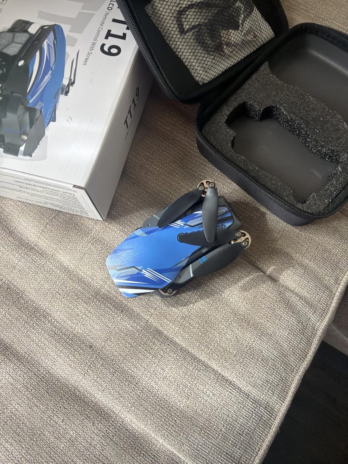 Drone with Camera for Adults LCD Screen on Controller, Foldable RC Mini FPV Drones for Beginner, Quadcopter with Brushless Motor Obstacle Avoidance, Support 32G SD Card Under 250 Grams customer photo 2