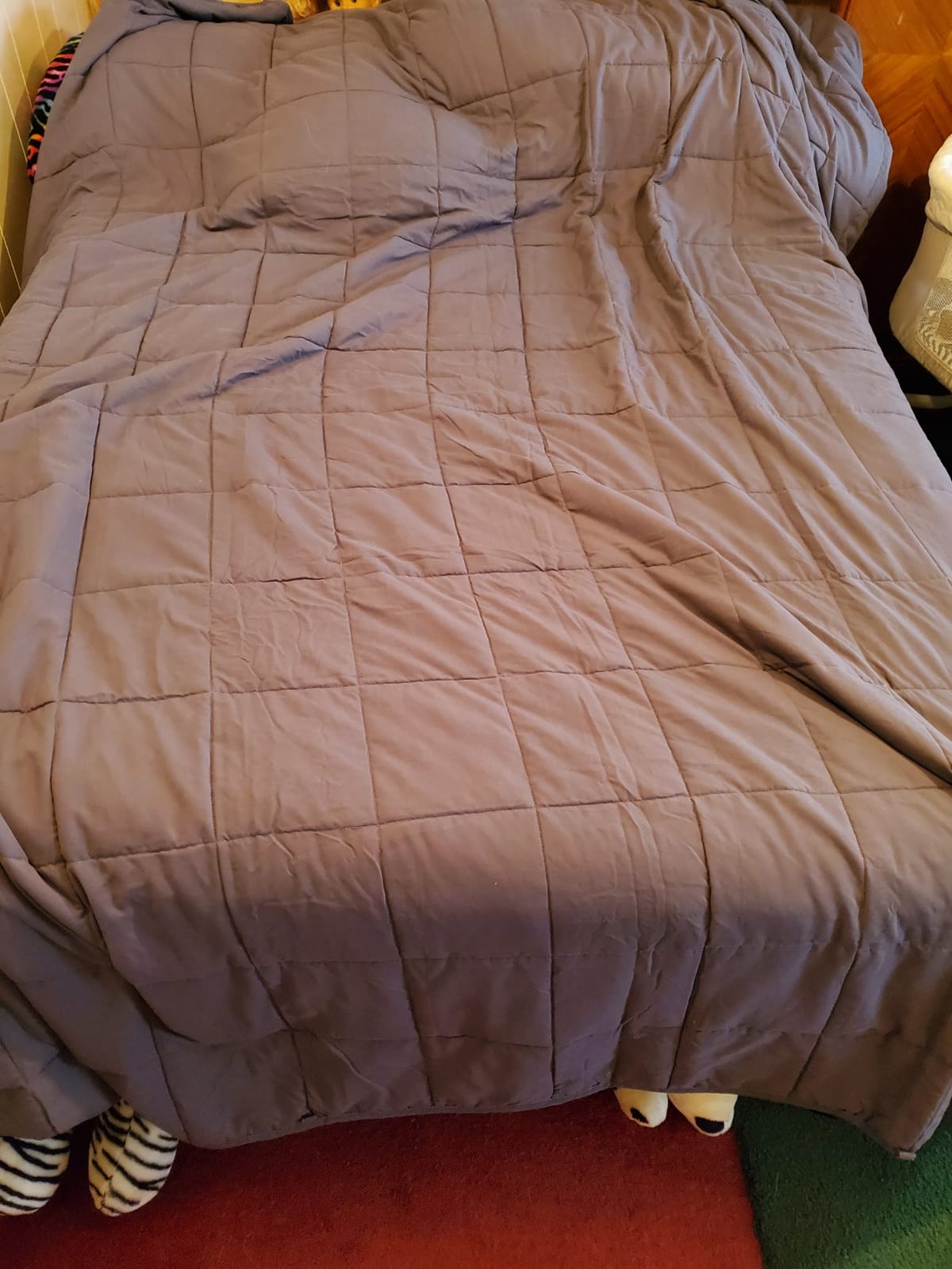Smart Queen Weighted Blanket for Adults 60” x 80” with Box 20lbs customer photo 1