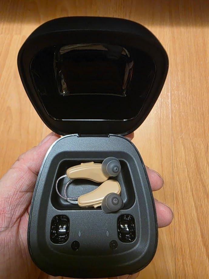 Hearing Aids for Seniors Rechargeable with Hearing Loss Noise Cancelling customer photo 1