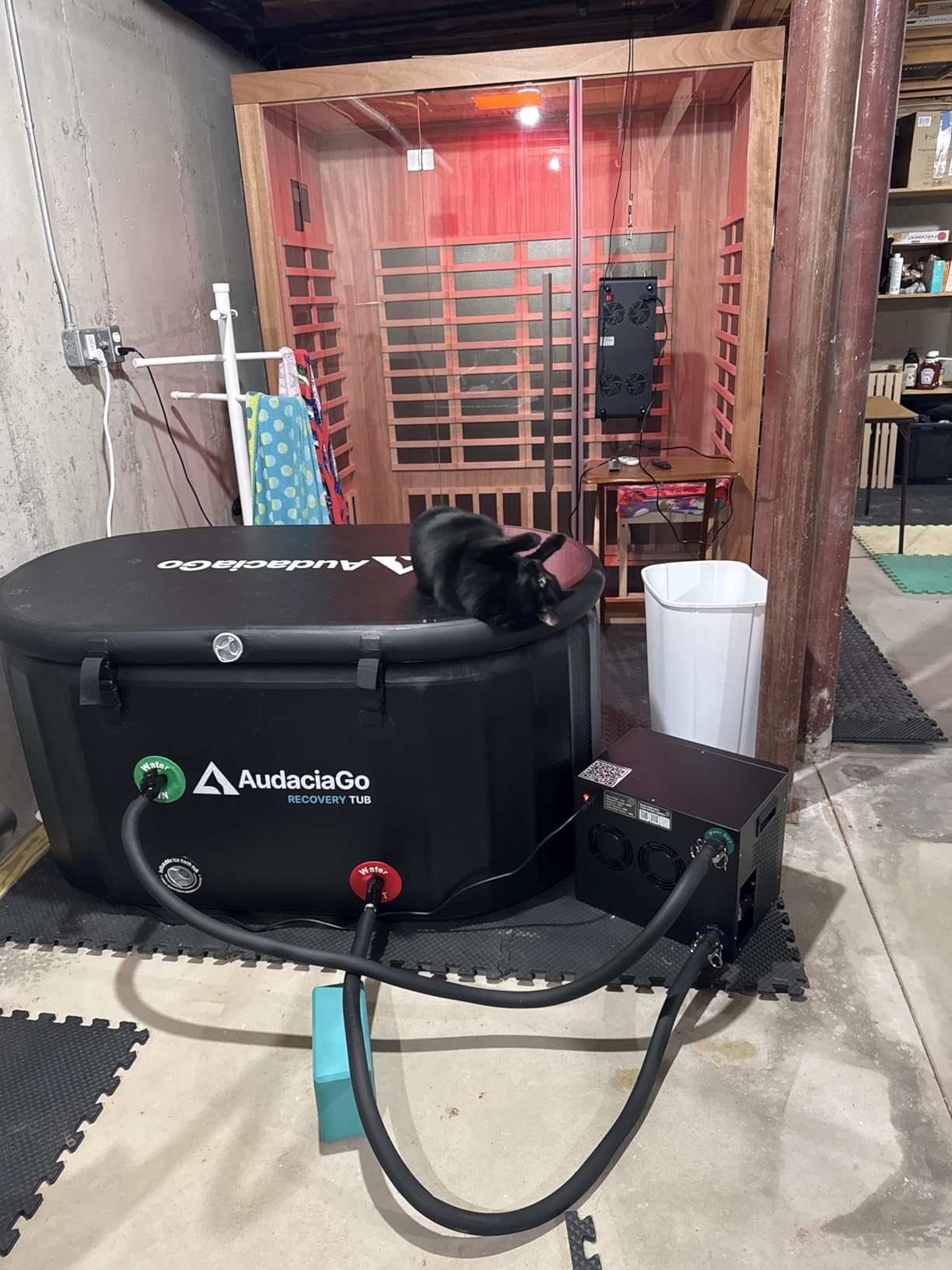 Cold Plunge Chiller for Ice Bath Tub, 1/3HP Water Chiller, Built-in Filter customer photo 1
