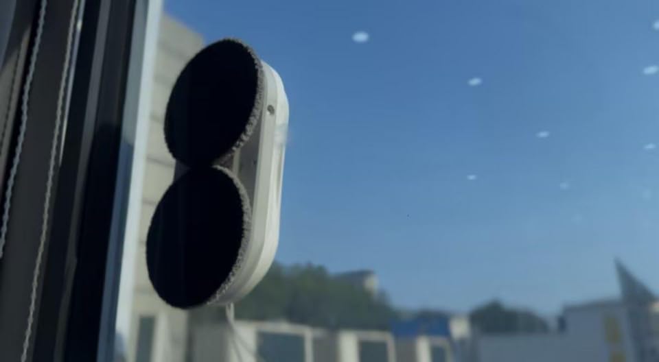 X6 Window Cleaning Robot for High Windows, Inside/Outside, 6400Pa Suction customer photo 1