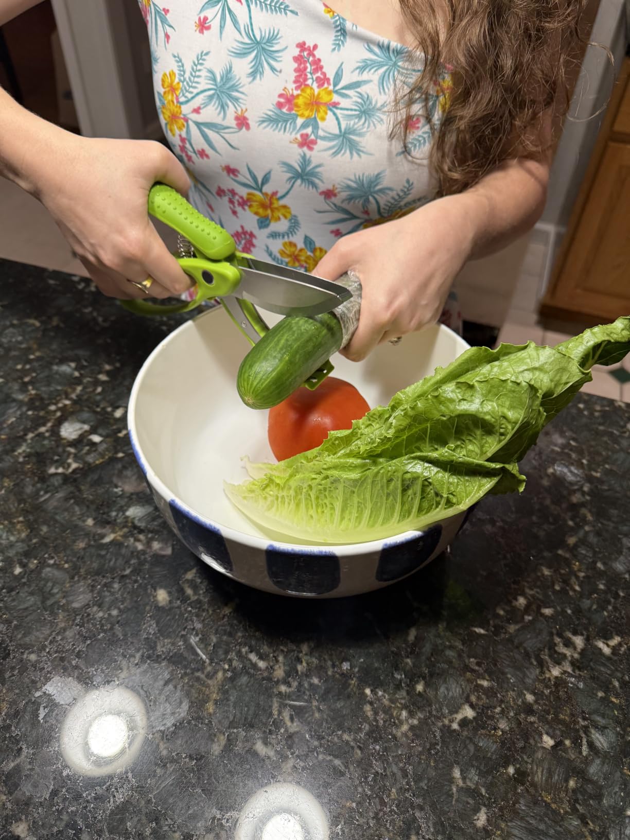 Salad Scissors for Chopped Salad, 8.9