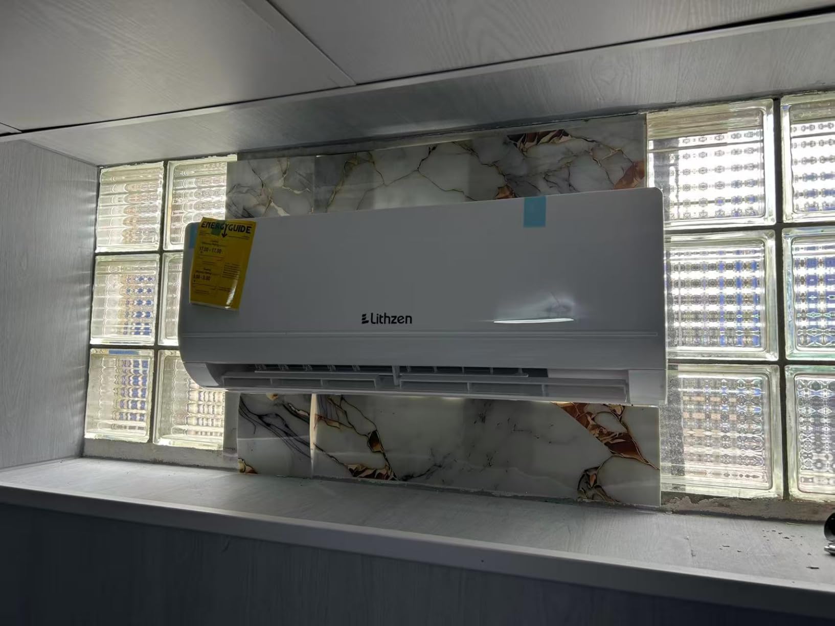 12000 BTU Mini Split AC/Heating System, 17 SEER2 115V customer photo 1