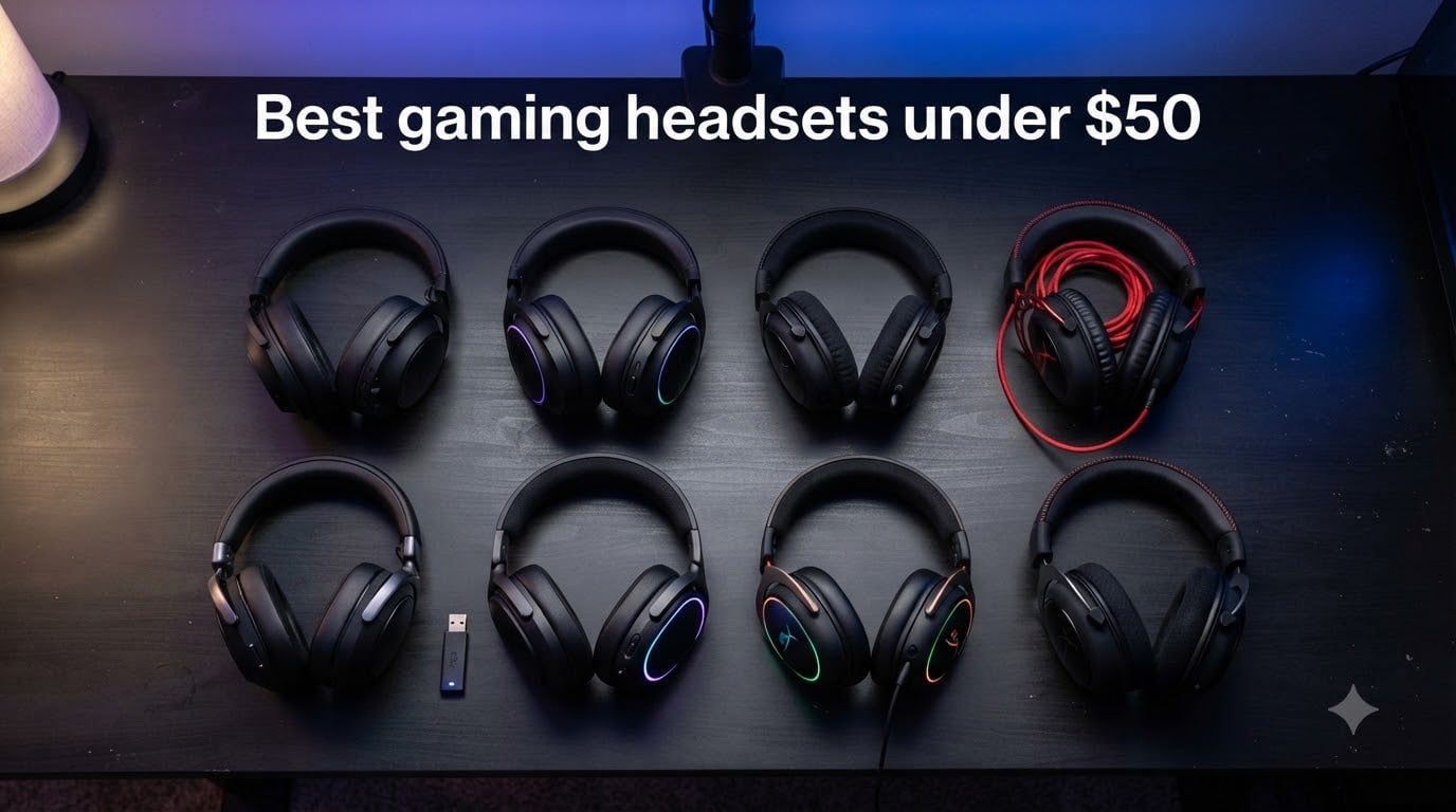 Best gaming headsets under $50