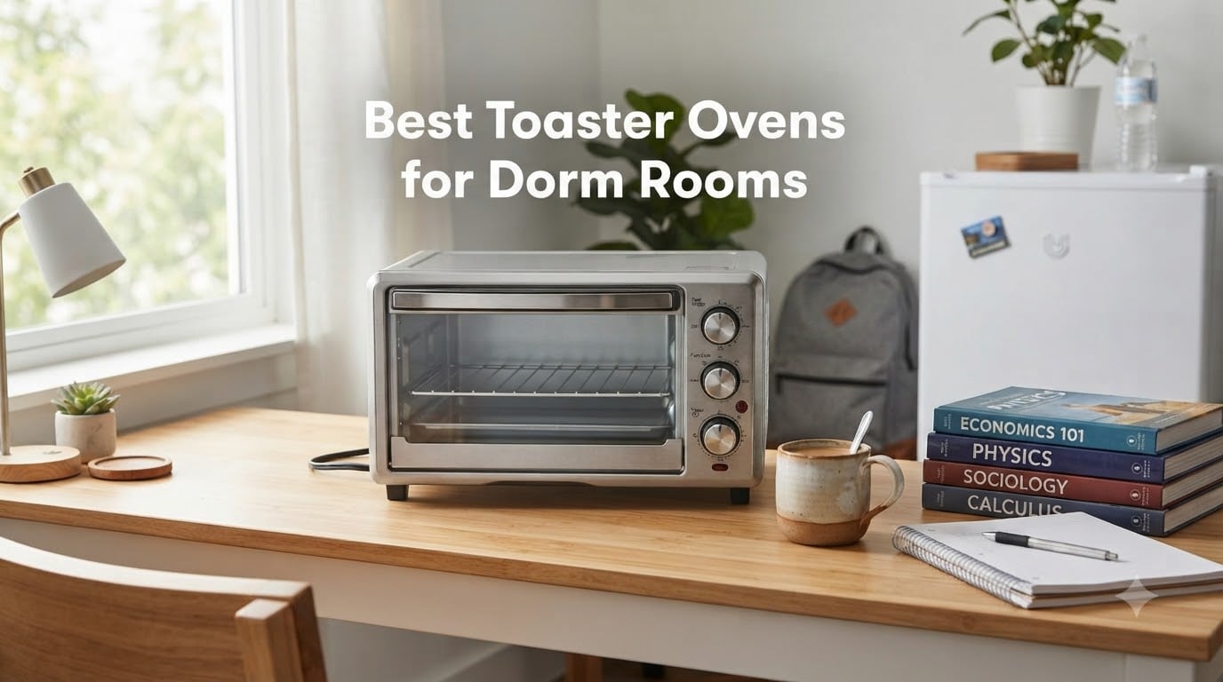 8 Best Toaster Ovens for Dorm Rooms (September 2026) Top Picks