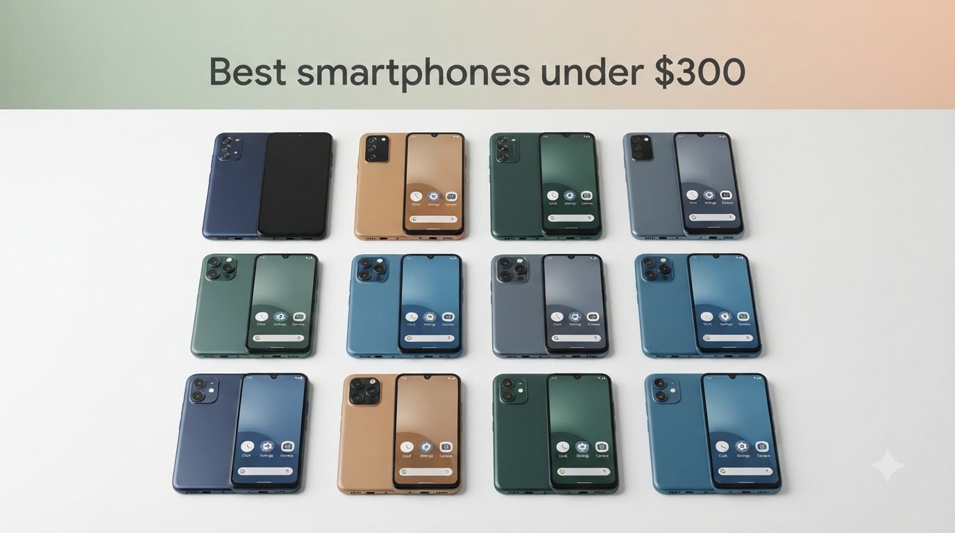 12 Best Smartphones Under 300 (September 2026) Tested Picks