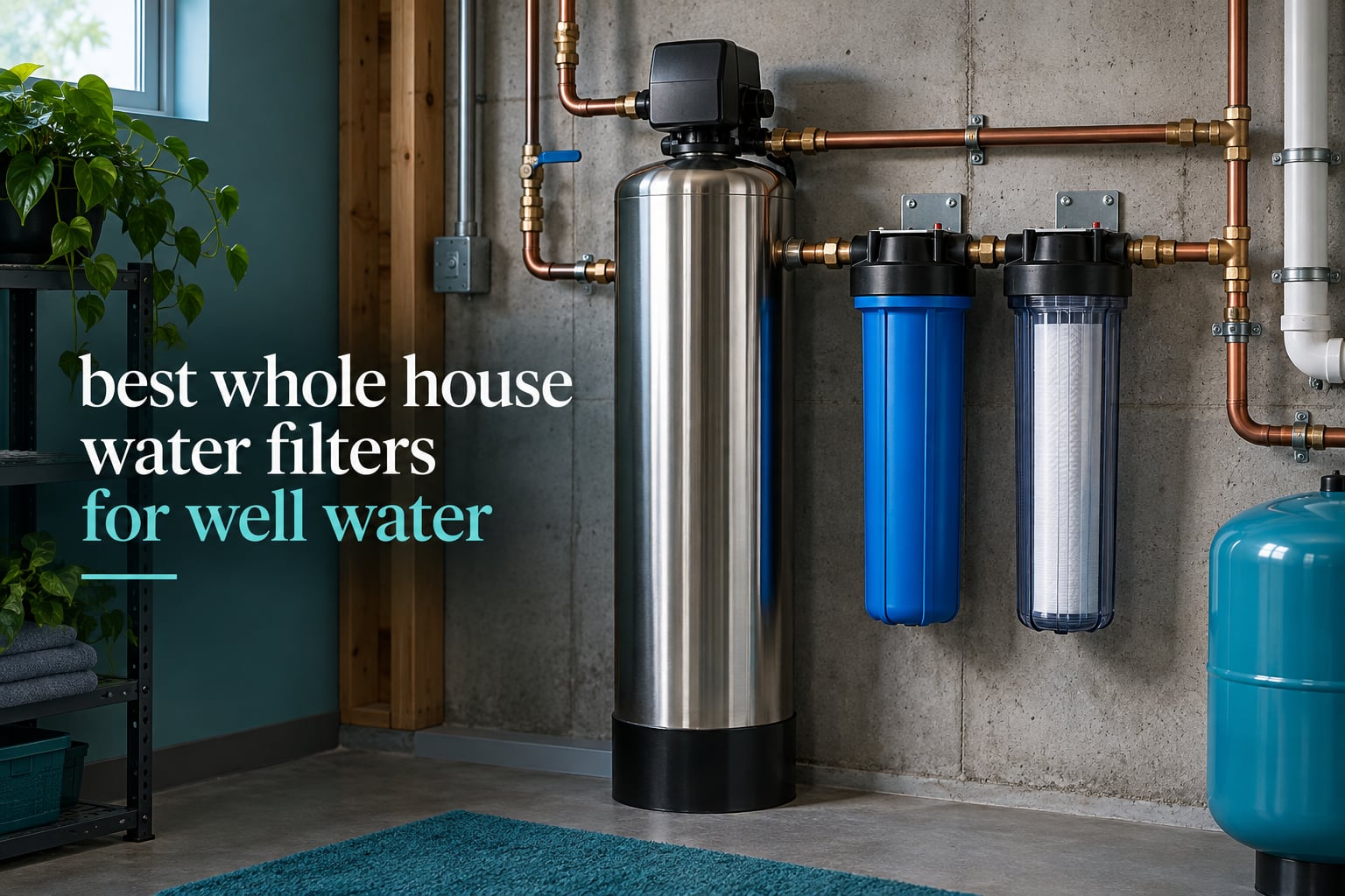 best whole house water filters for well water