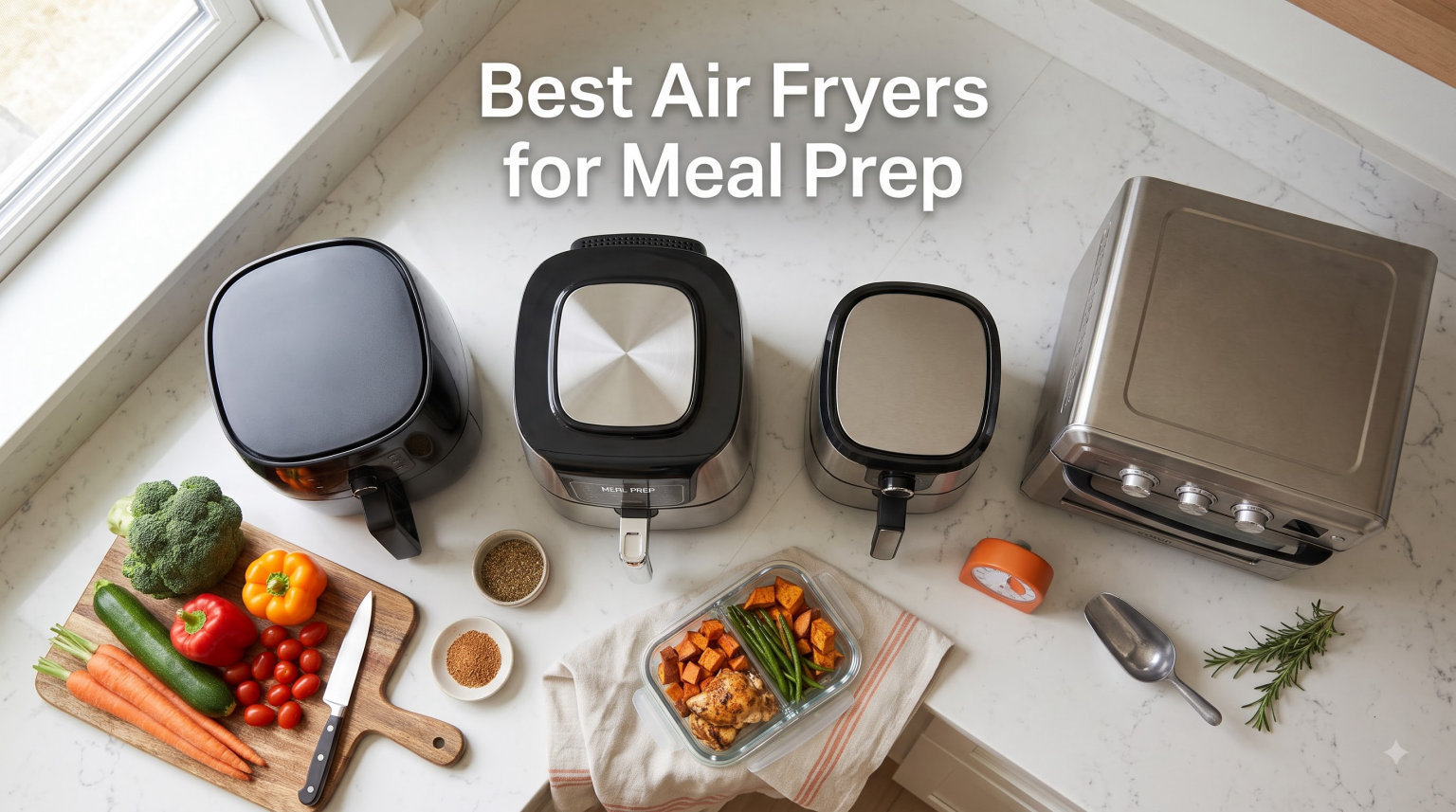 8 Best Air Fryers for Meal Prep (September 2026) Tested & Reviewed