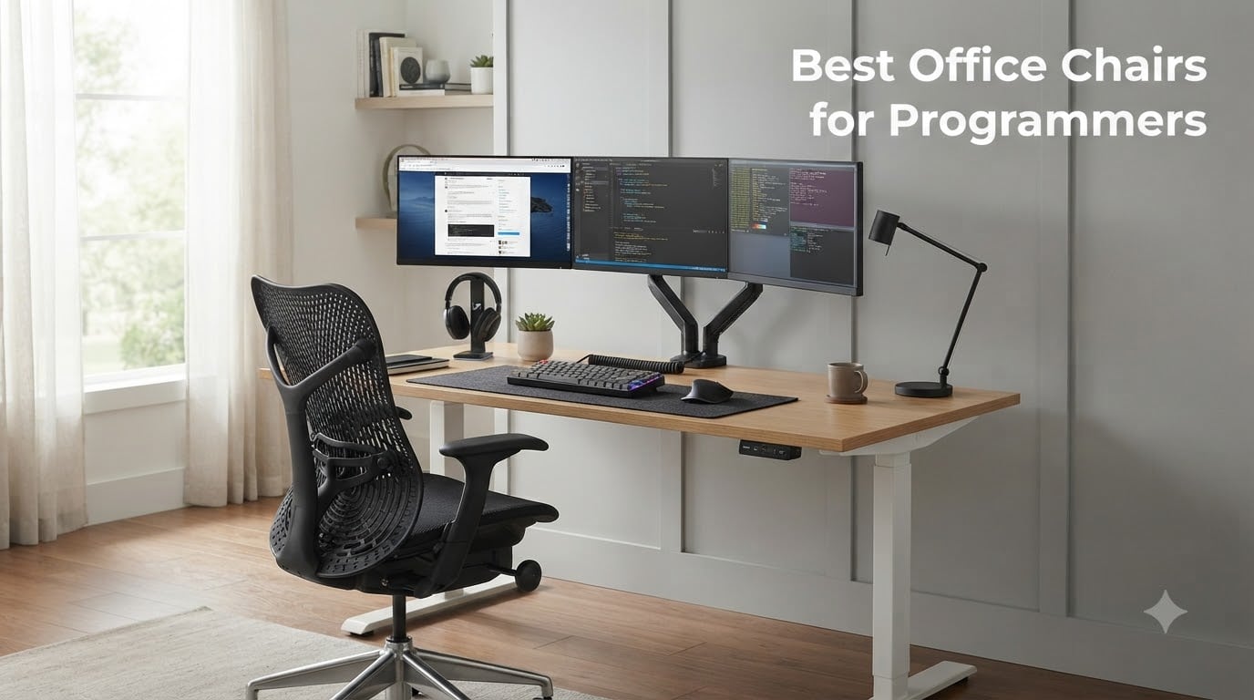 8 Best Office Chairs for Programmers (September 2026) Ergonomic Picks