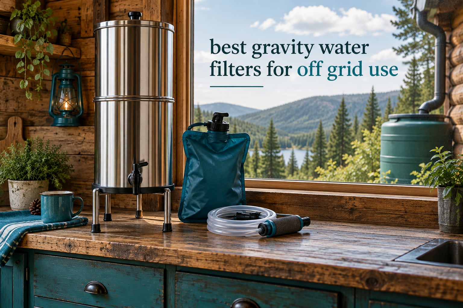 best gravity water filters for off grid use