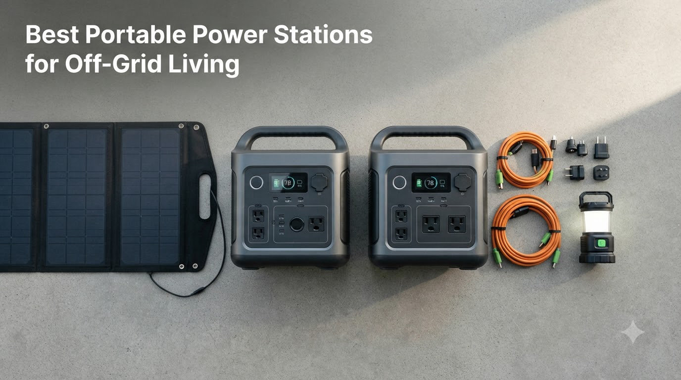 Best Portable Power Stations for Off-Grid Living