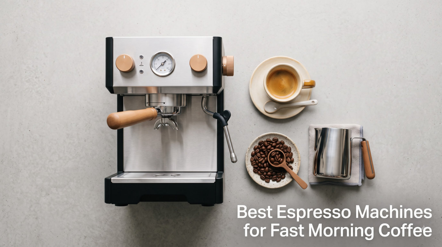 7 Best Espresso Machines for Fast Morning Coffee (September 2026)