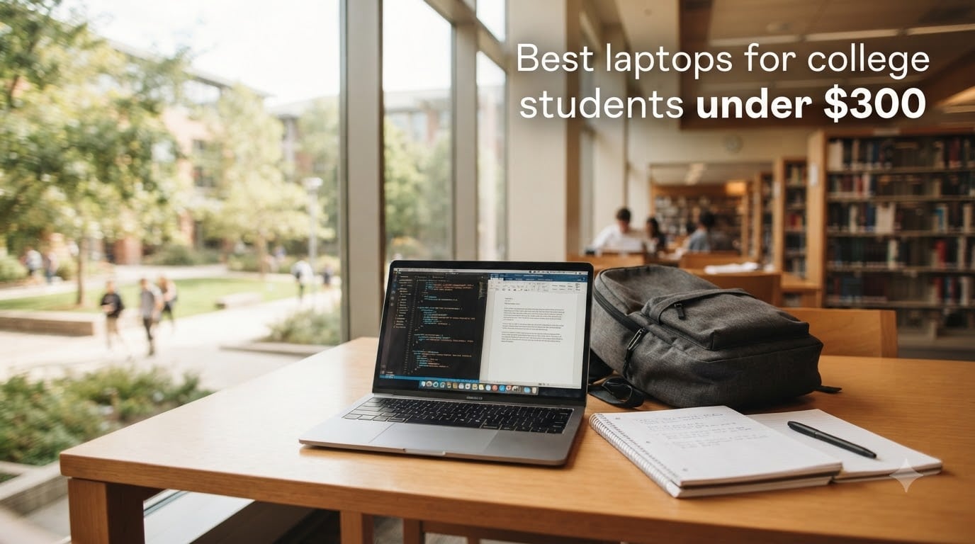 Best laptops for college students under $300