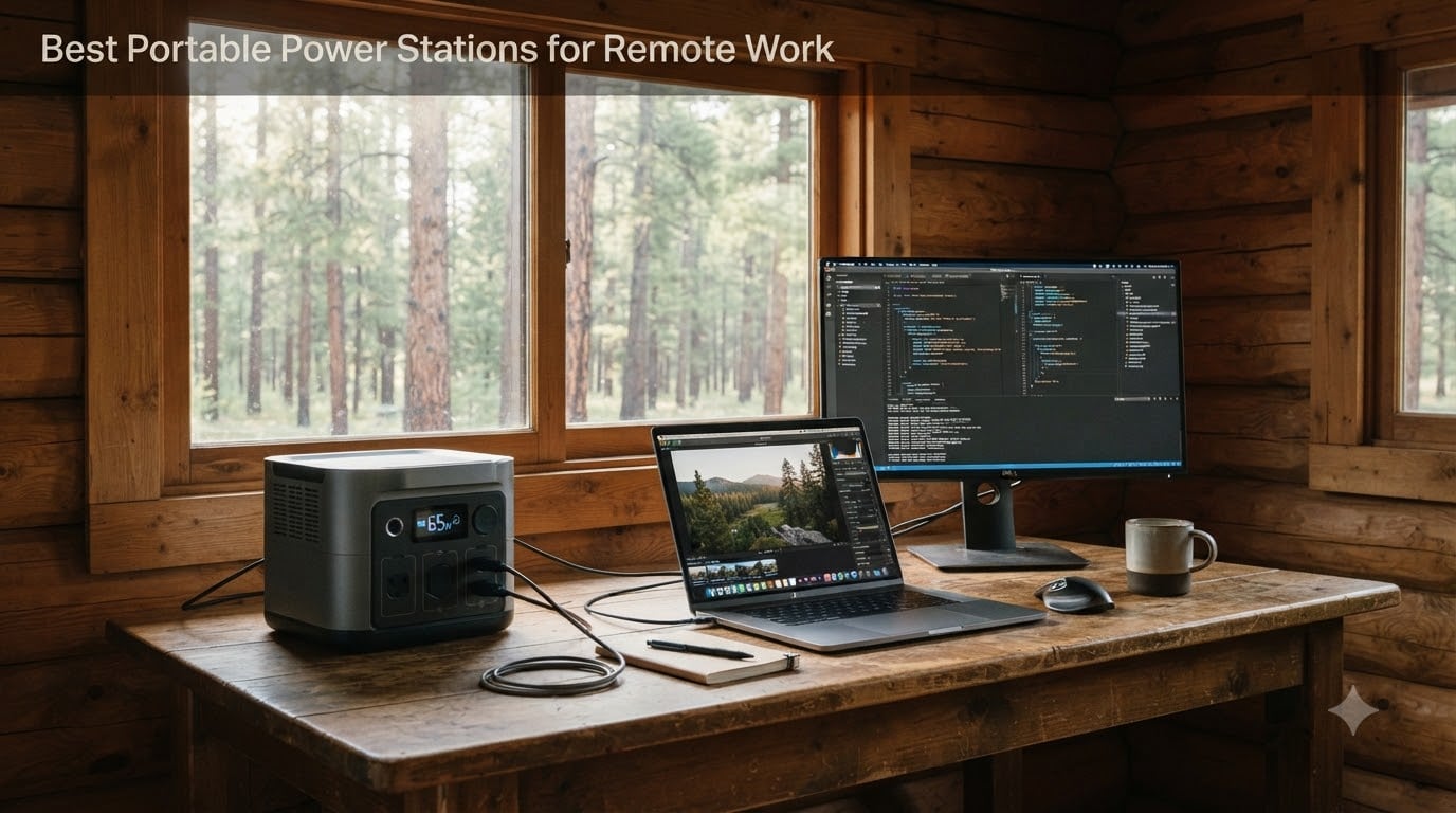 8 Best Portable Power Stations for Remote Work 2026