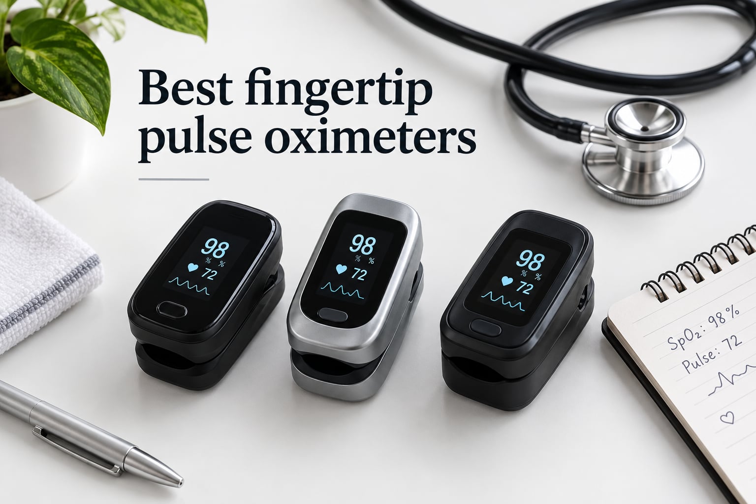 Best fingertip pulse oximeters