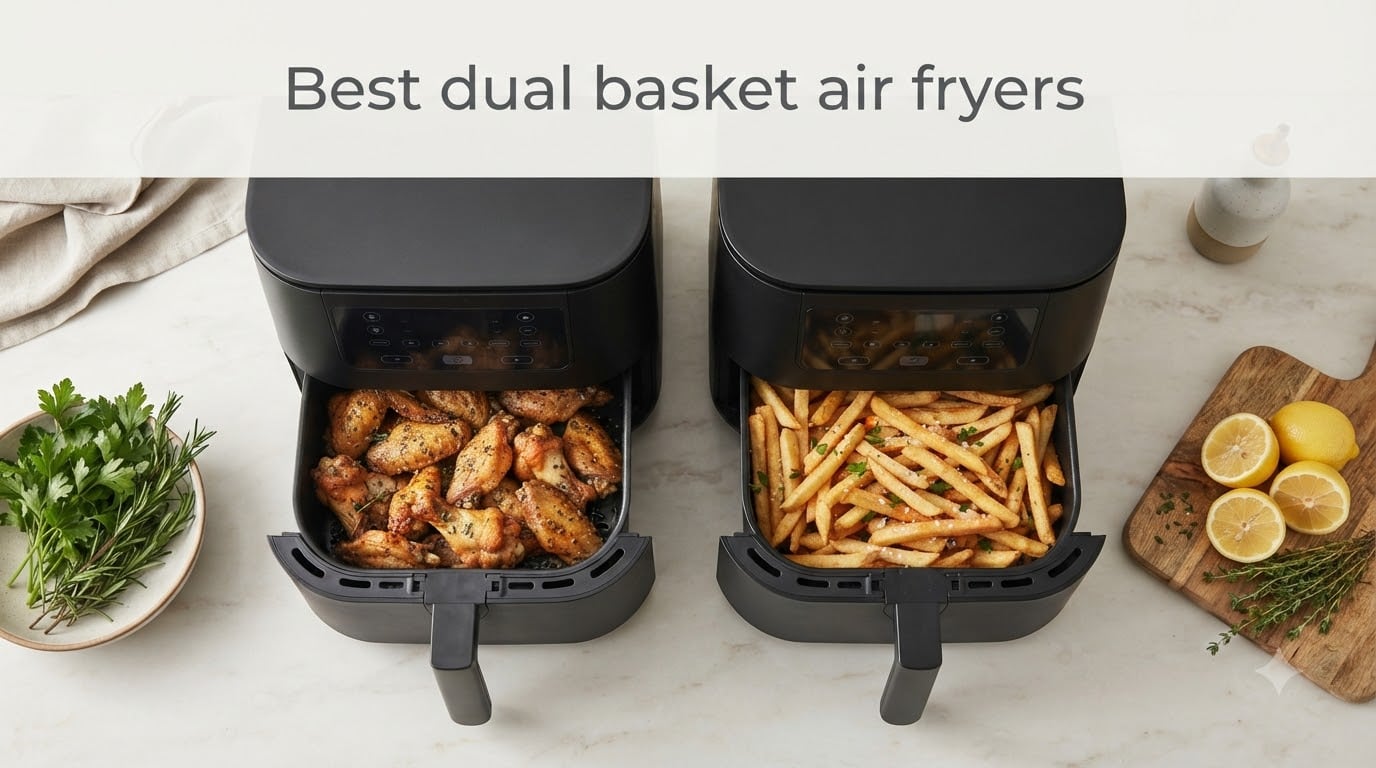 12 Best Dual Basket Air Fryers (September 2026) Tested and Reviewed
